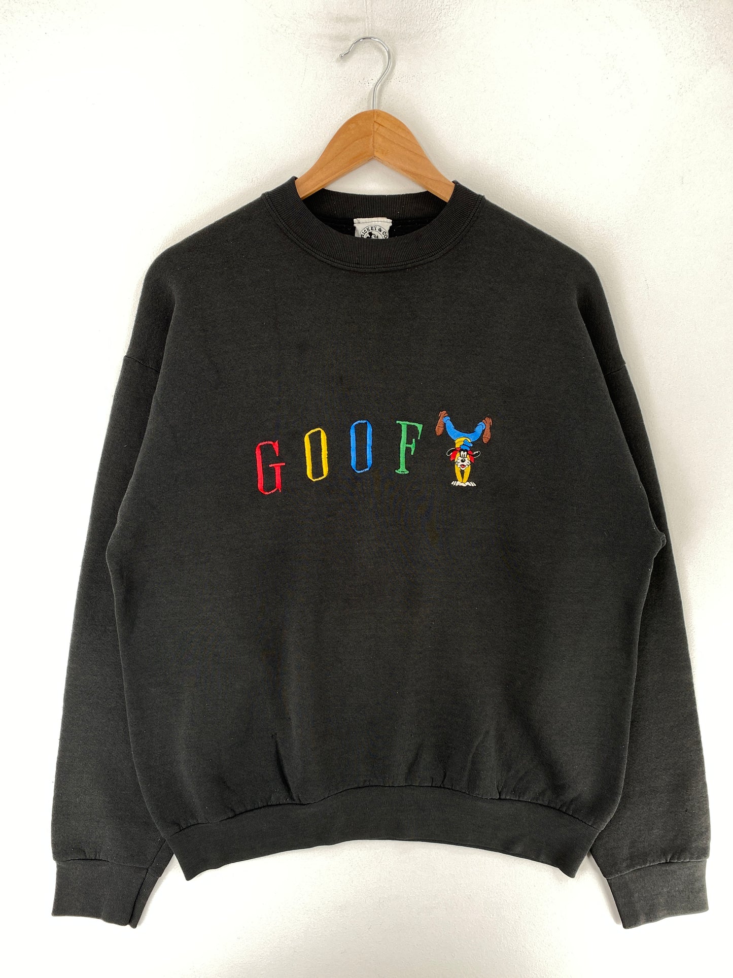90’s DISNEY GOOFY Size Approx L Vintage Sweat-shirt / F3153S