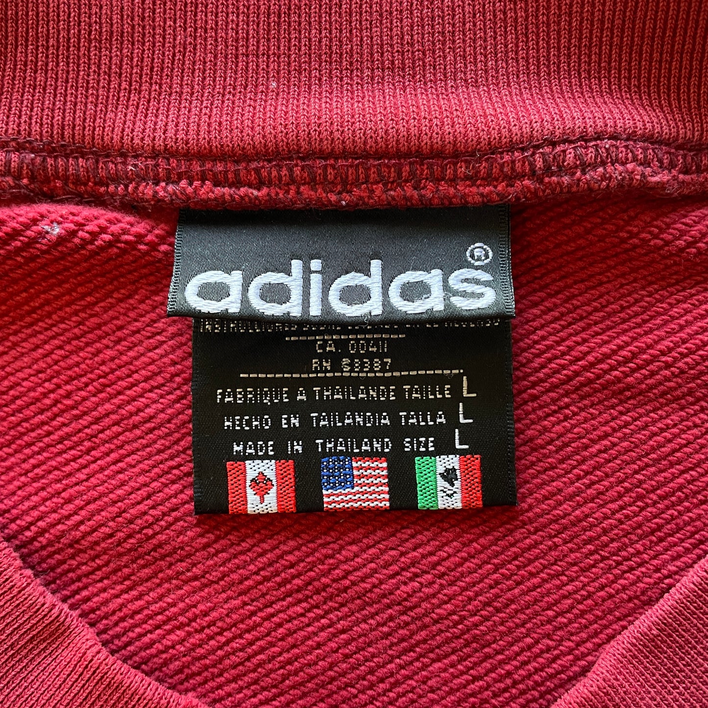 (L) 90's ADIDAS Sweat-shirt / A0531S