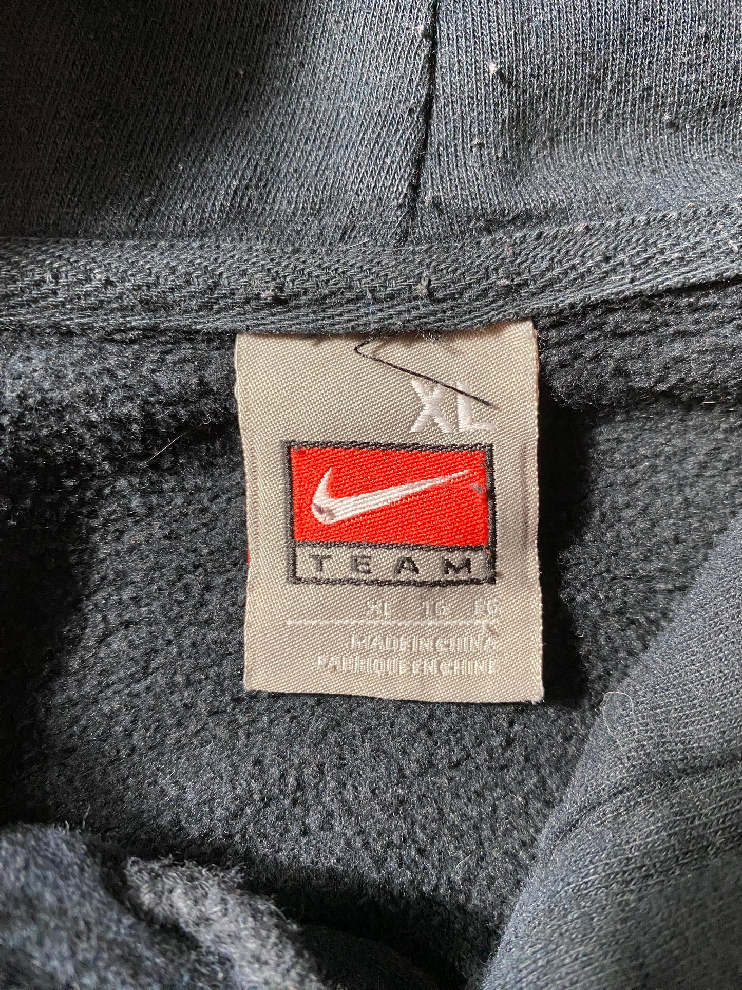 00' NIKE x WAKE FOREST Size XL Vintage College Hoodie Sweat-Shirt / F9202S