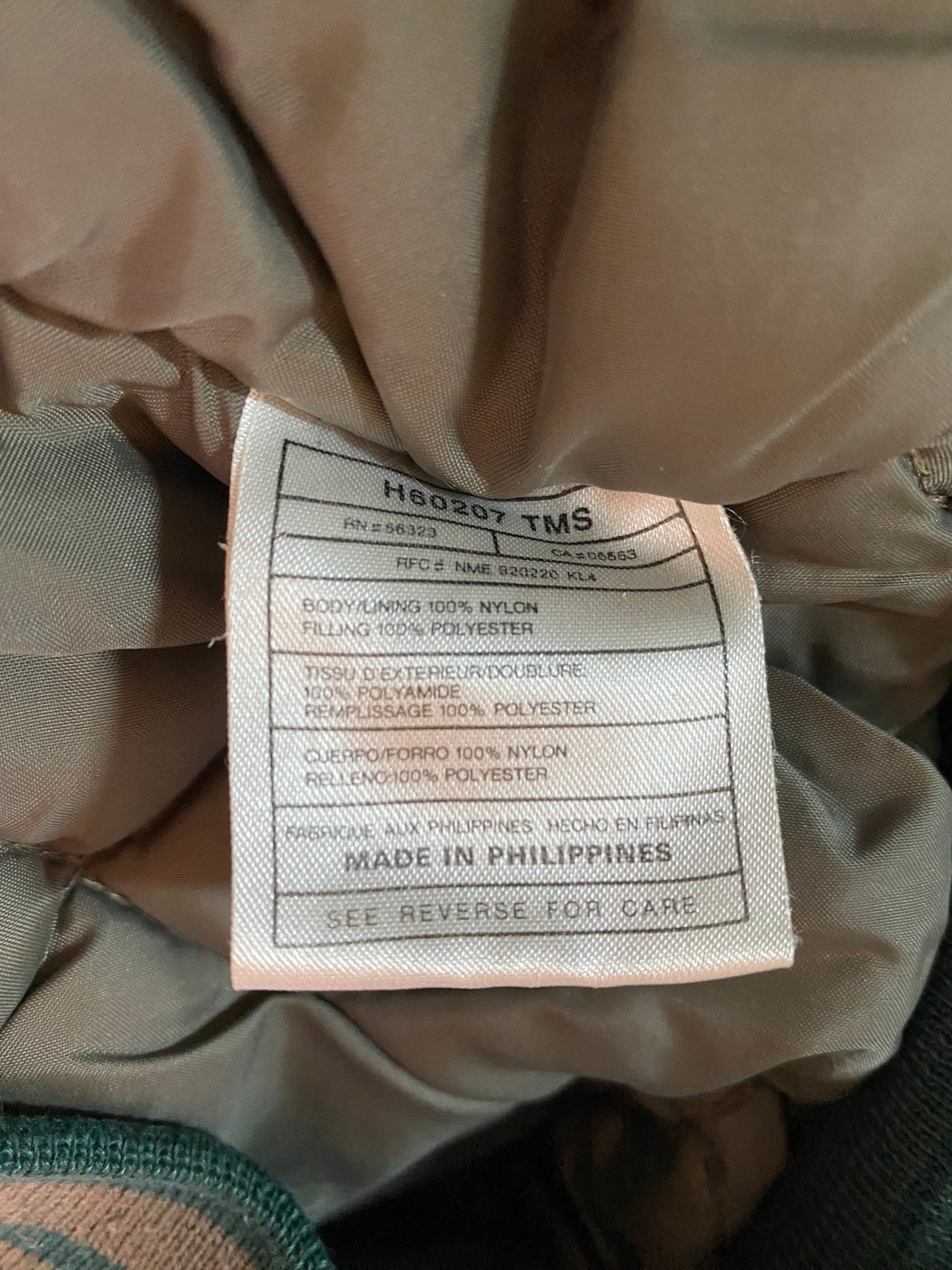 90’s NIKE Size XL Vintage Nylon Padded Zip-up Jacket / F6082N