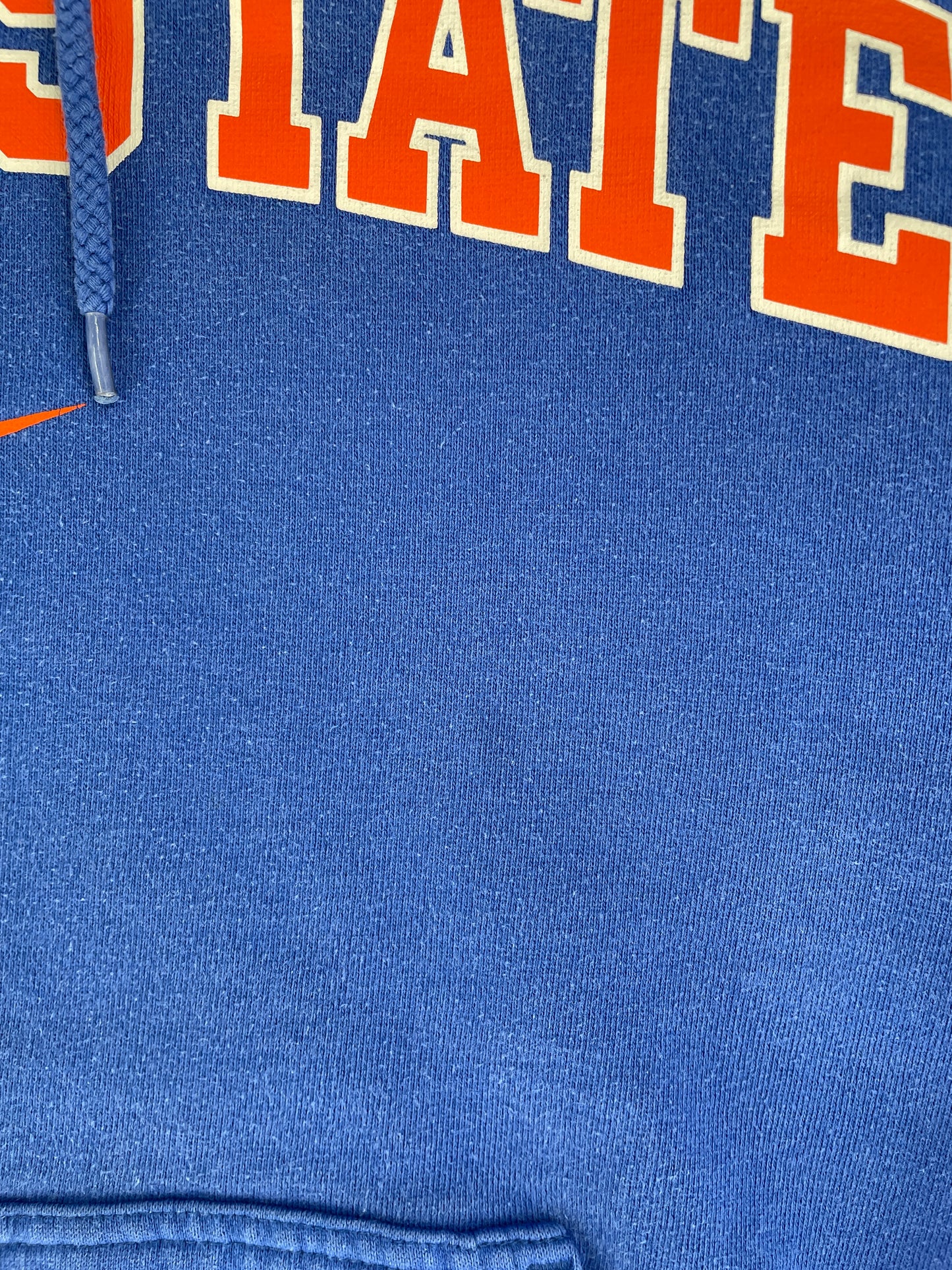 00' NIKE x BOISE STATE Size M Vintage College Hoodie Sweat-shirt / F8603S