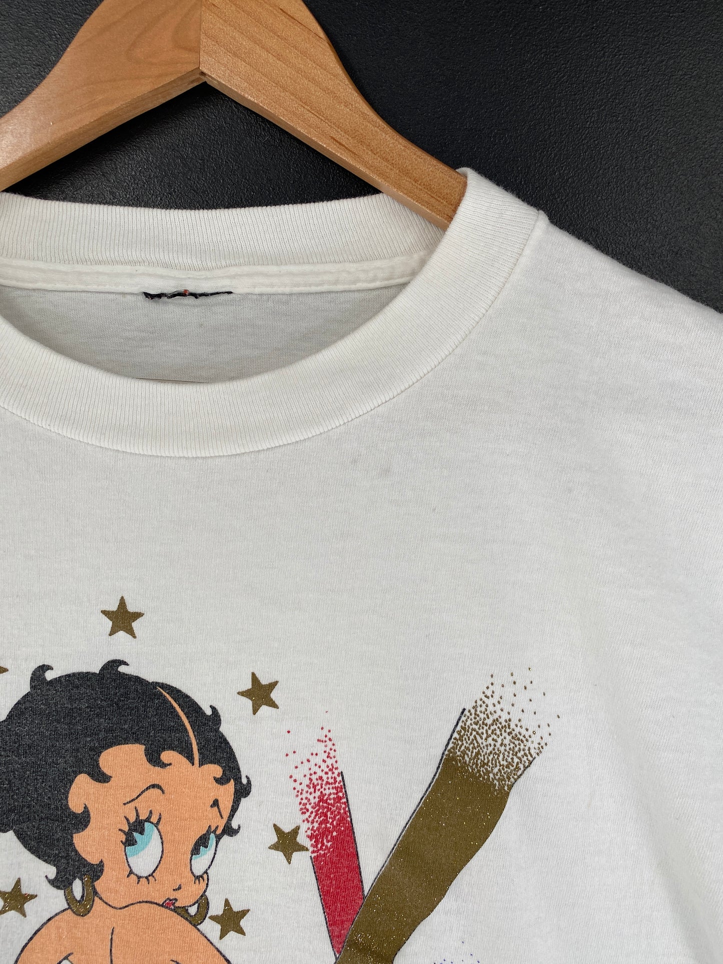 Vintage BETTY BOOP Size No Tag (Approx.XL) Vintage T-shirt / F9558T