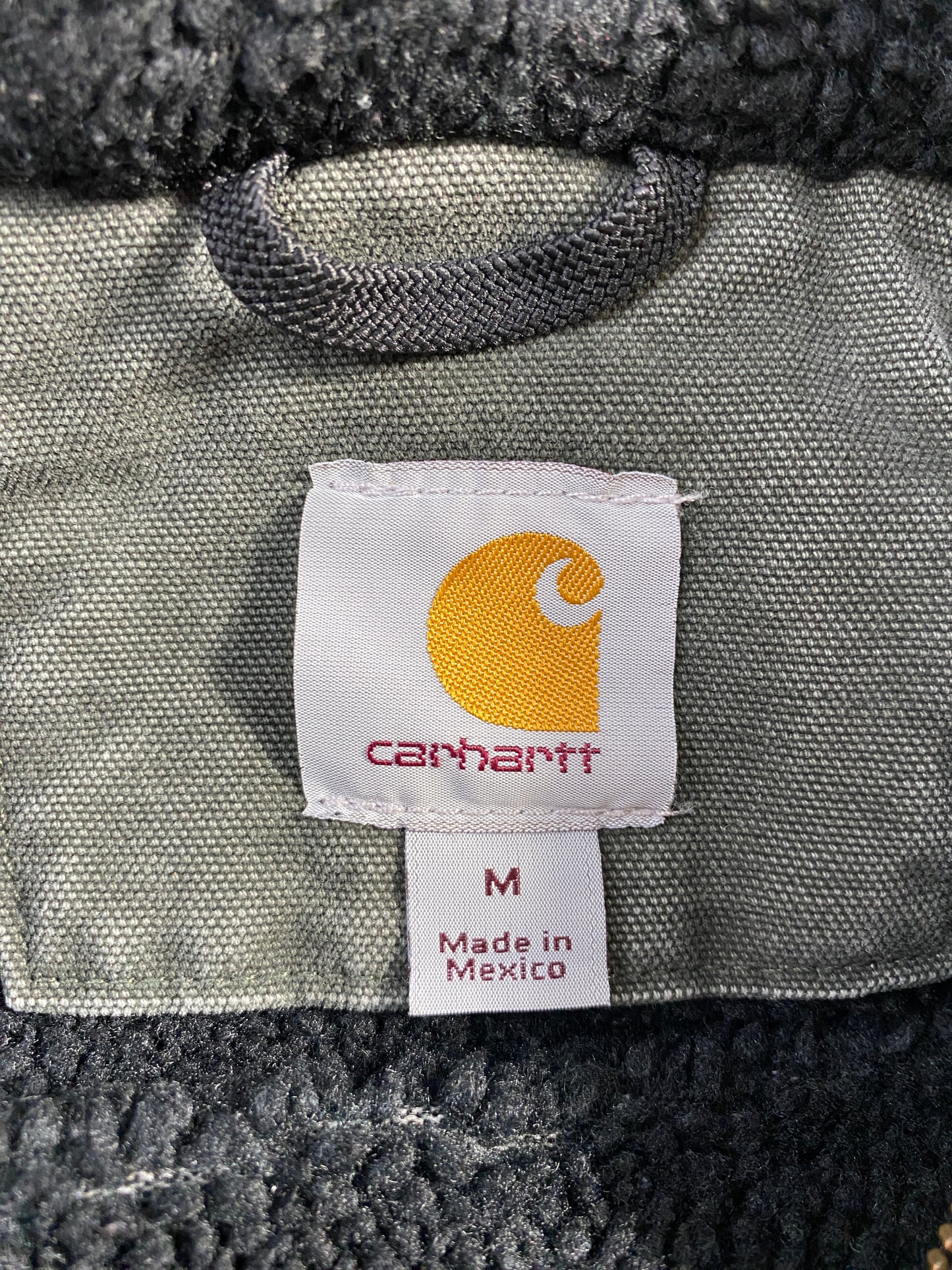 Vintage CARHARTT Size M Duck Hoodie Jacket / F8751J