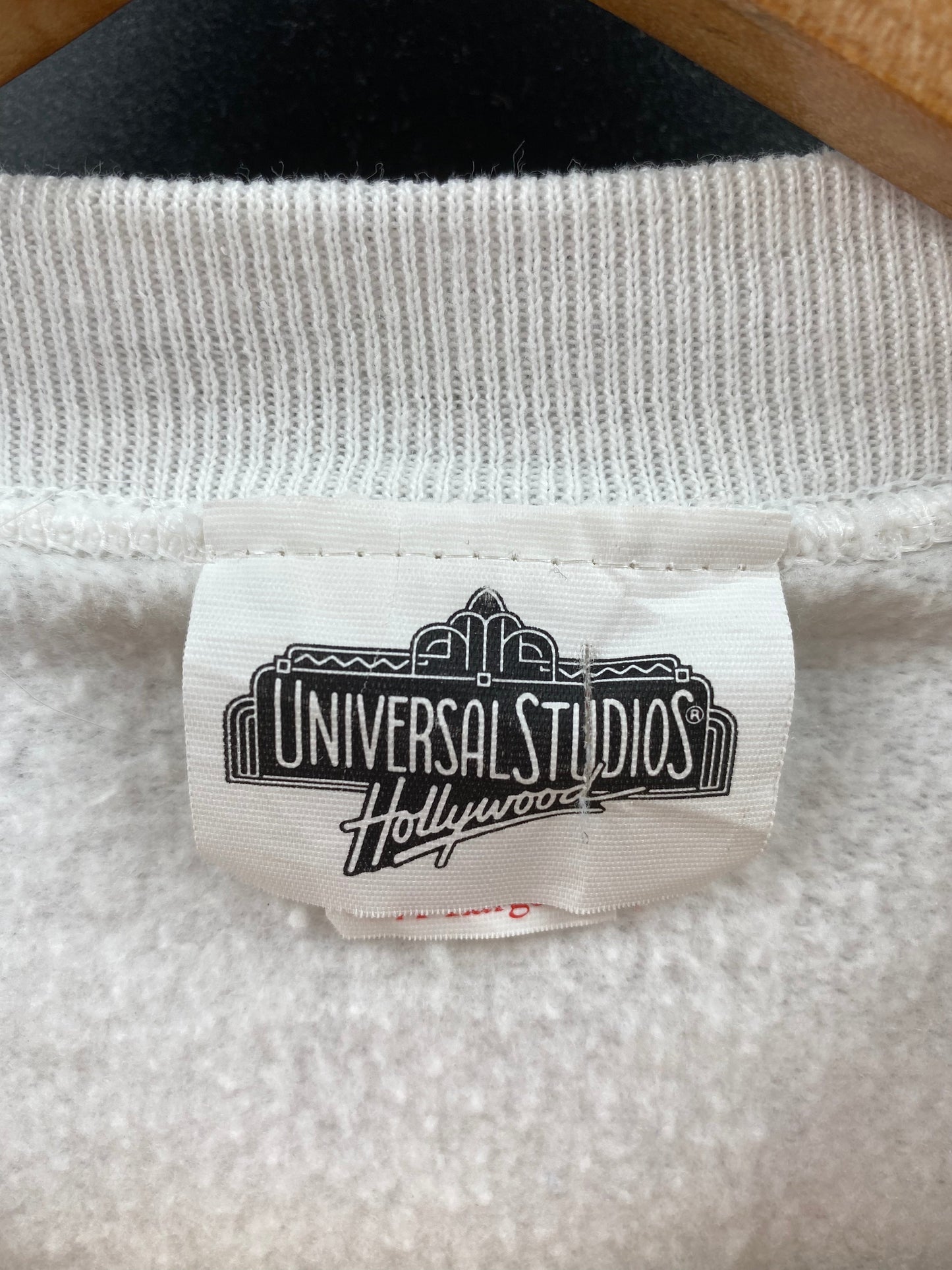 90’s UNIVERSAL STUDIOS THE BIG ONE EARTHQUAKE Made in USA Size XL Sweat-shirt / F6290S