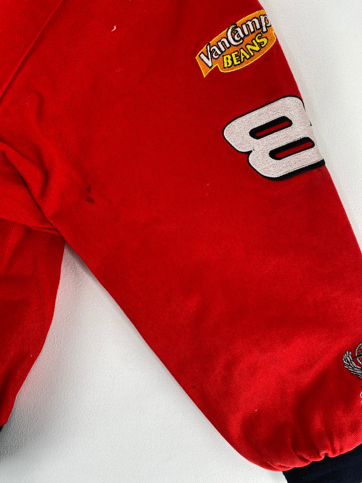 Vintage NASCAR BUDWEISER X DALE EARNHARDT JR Size XL Racing Jacket / F3677J