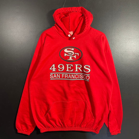 (L) 90's SAN FRANCISCO 49ERS Vintage NFL Hoodie Sweatshirt / A1134S