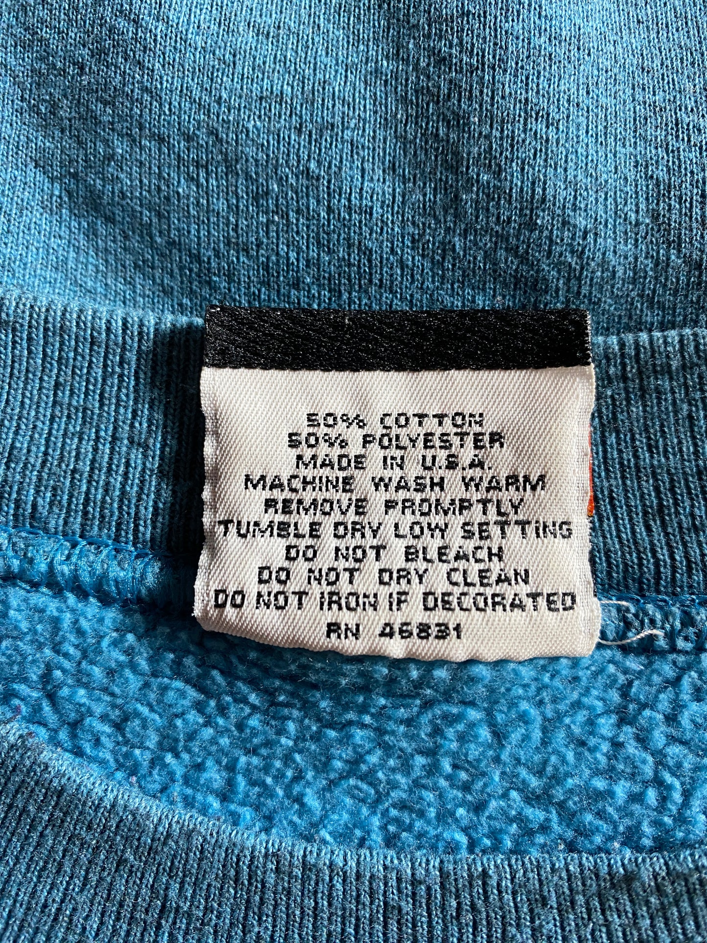 90's ALASKA Made in USA Size L Vintage Animal Sweat-Shirt / F9071S