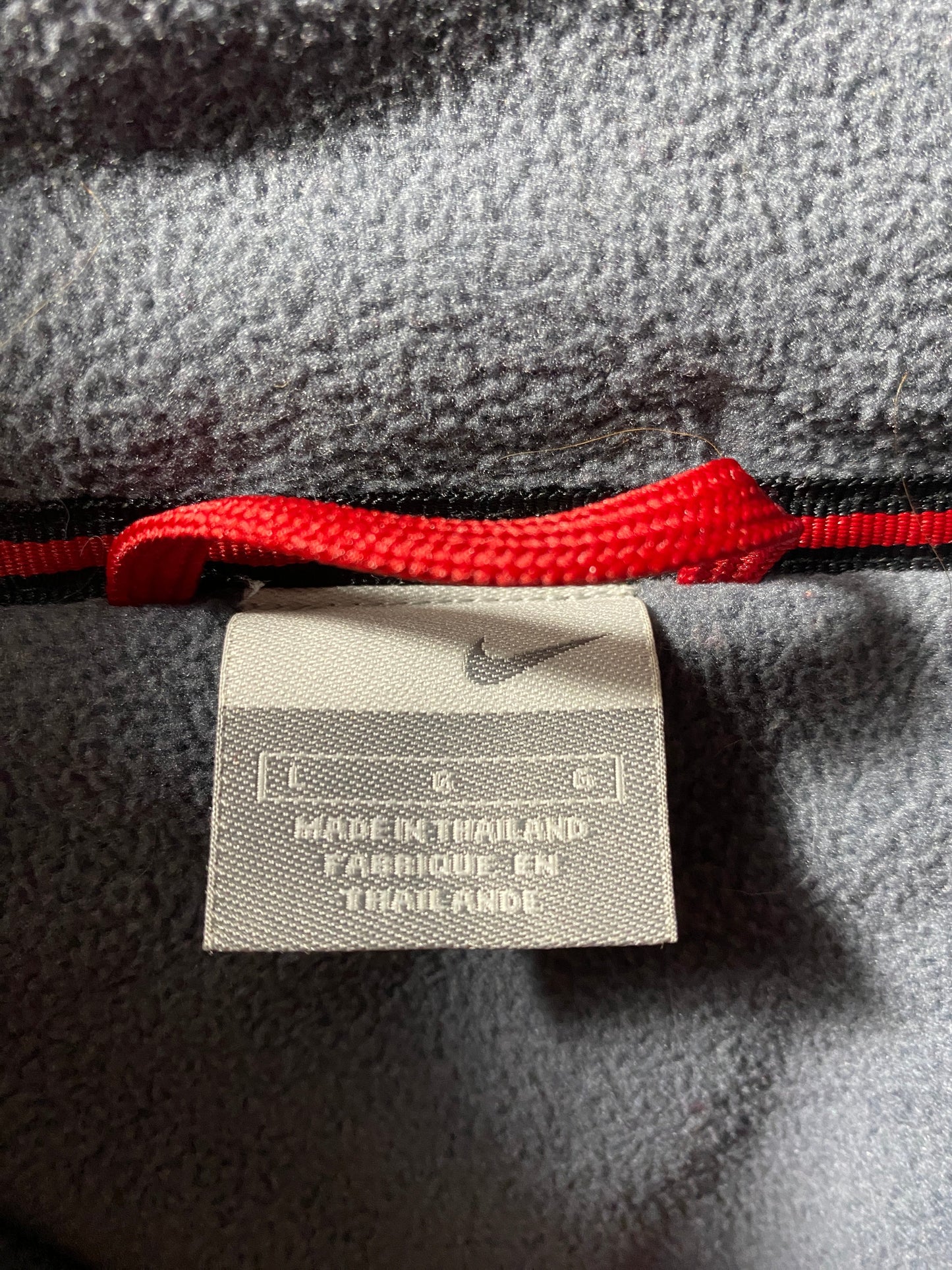 00' NIKE Size L Vintage Nylon Padded Zip-up Jacket / F6086N