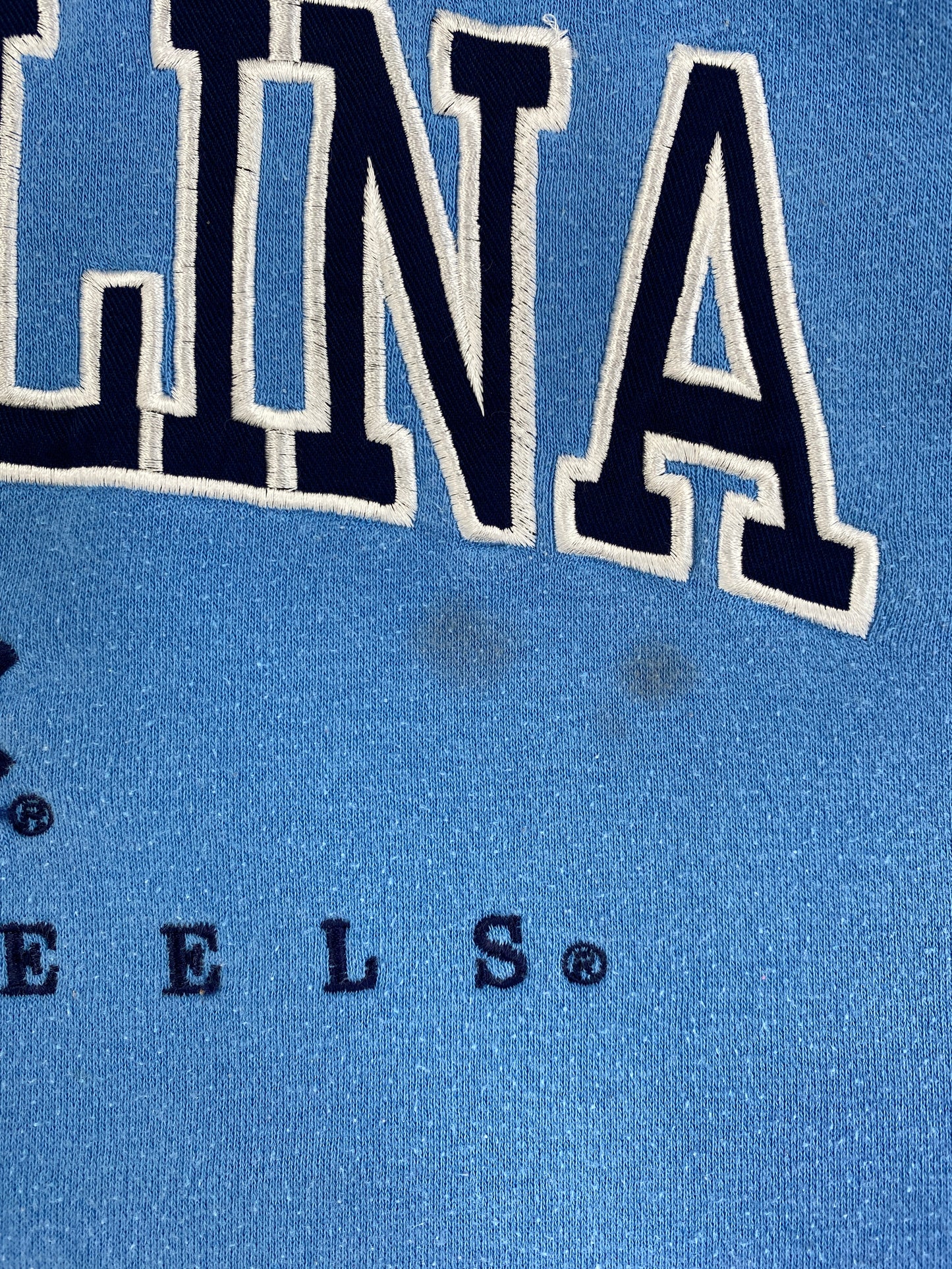 Vintage NORTH CAROLINA TAR HEELS Size XL College Sweat-Shirt / G1677S