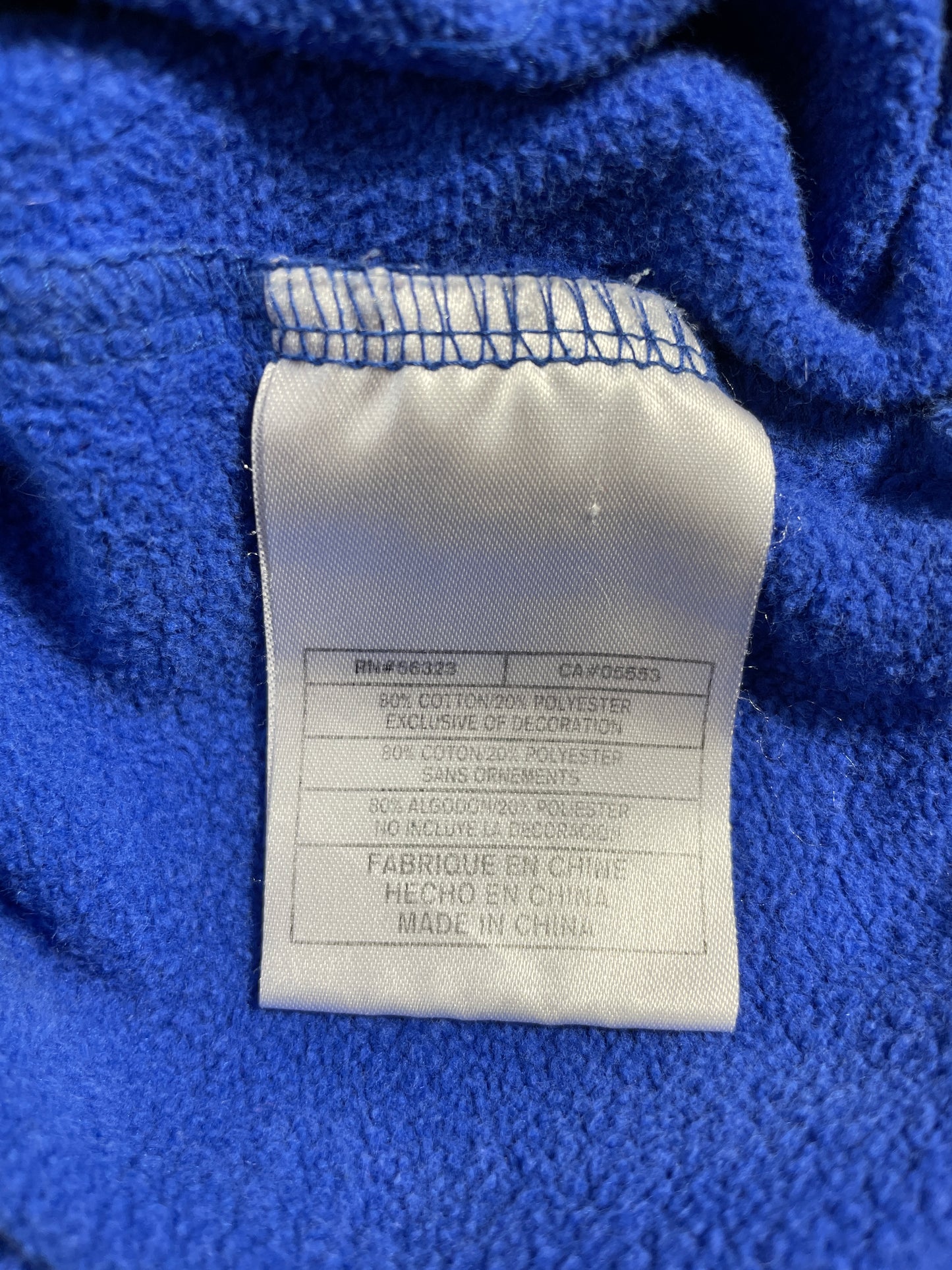 00' NIKE x BOISE STATE Size M Vintage College Hoodie Sweat-shirt / F8603S