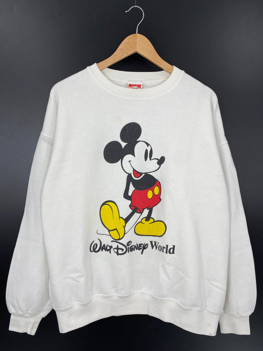 90’s WALT DISNEY WORLD Size Approx.L Vintage Sweat-shirt / E7072S