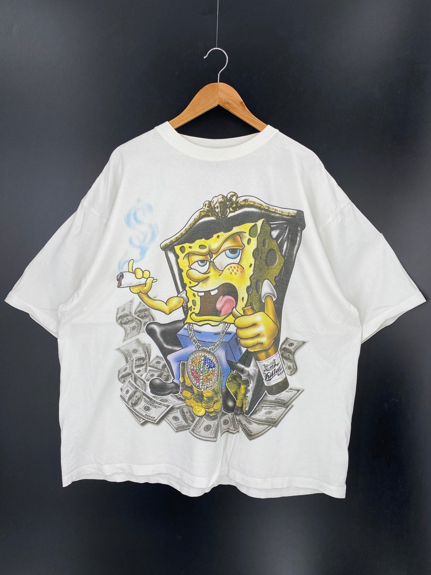 00’ SPONGEBOB Size XXXL Vintage T-Shirt / F1605T