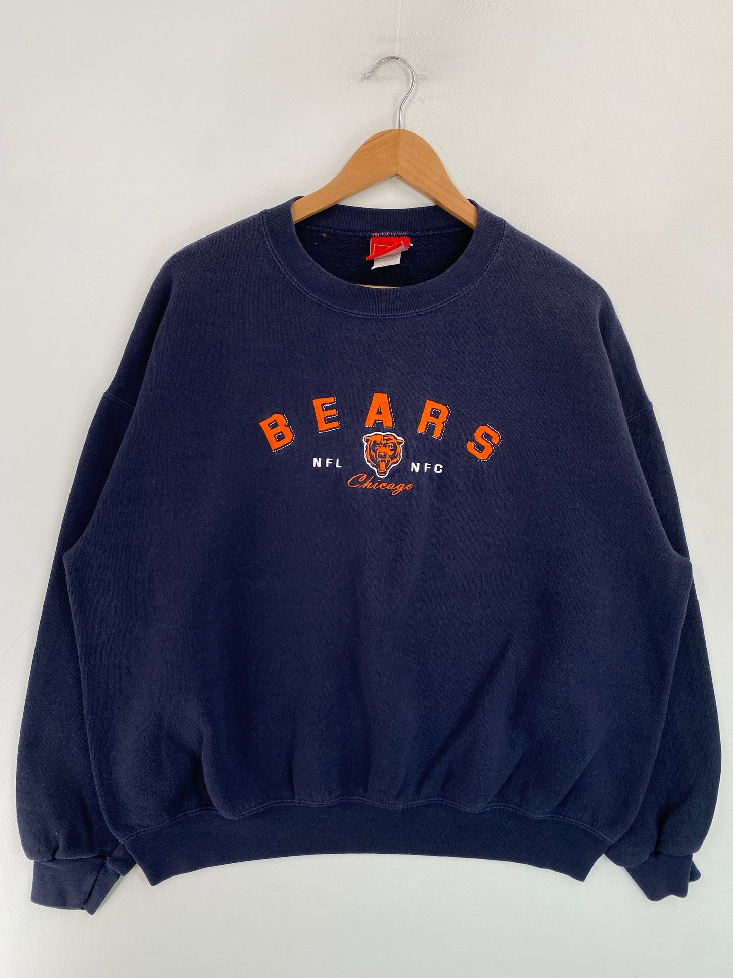 Vintage CHICAGO BEARS Size L NFL Sweat-Shirt / G4609S