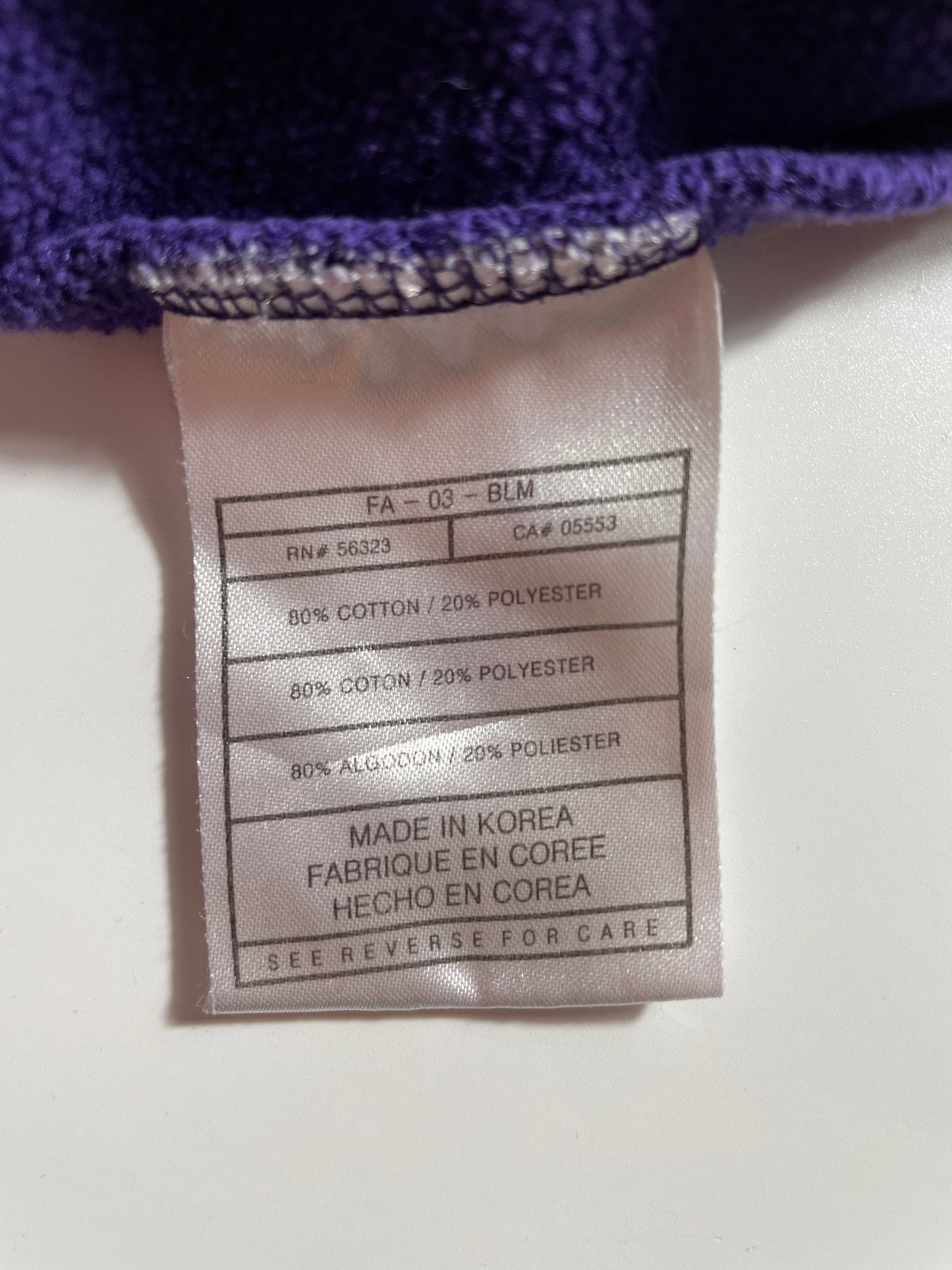 00' NIKE x KANSAS STATE Size M Vintage College Sweat-shirt / F2533S