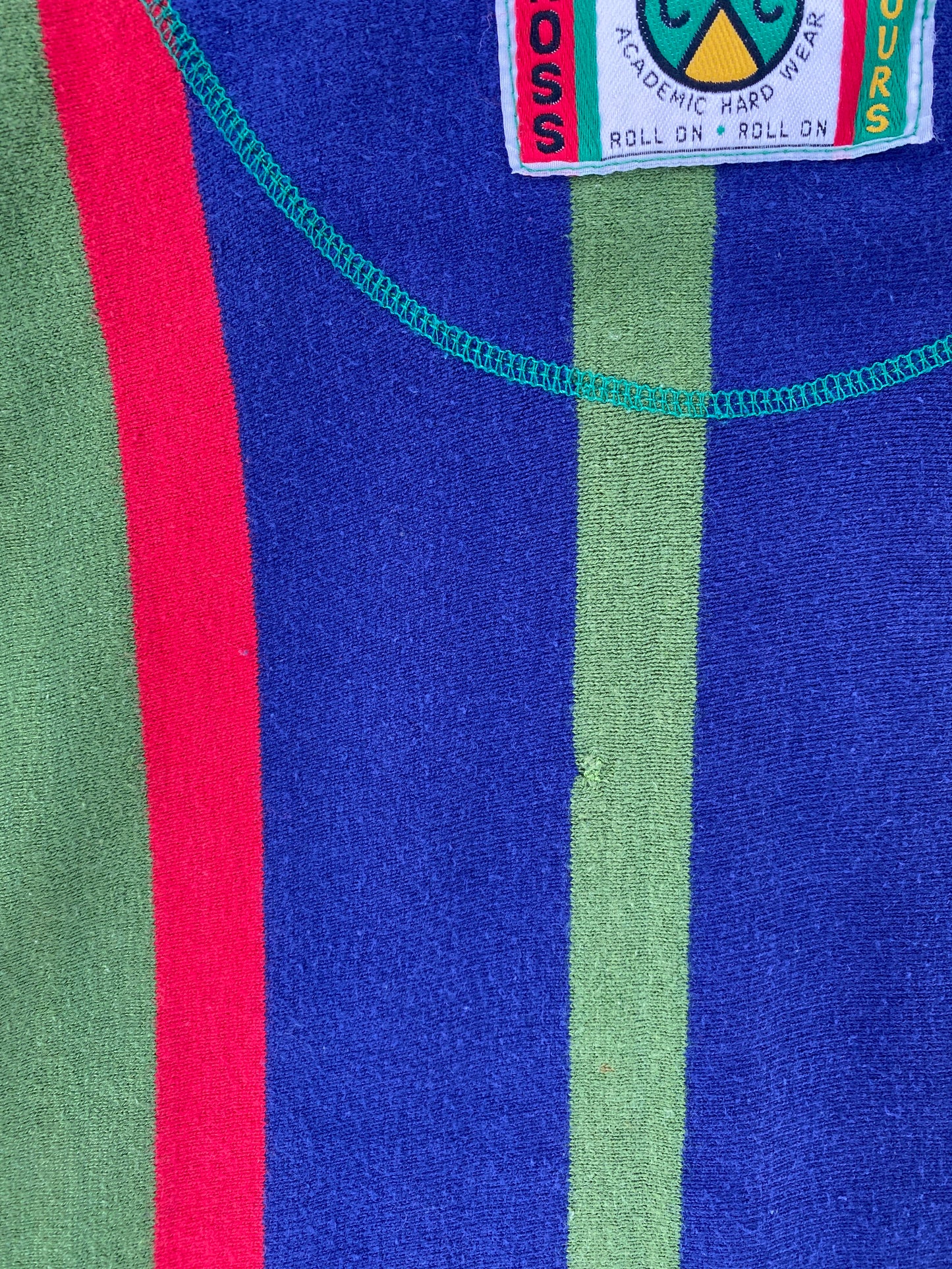 .90's CROSS COLOURS Size L Half Zip Shirt / F1400R