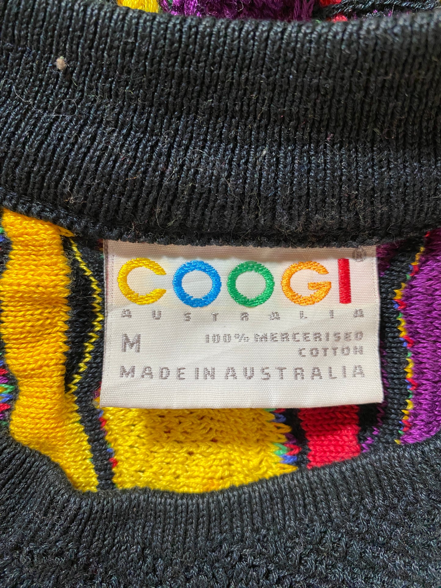 90’s COOGI Size M Vintage Knit Sweater / G6145K