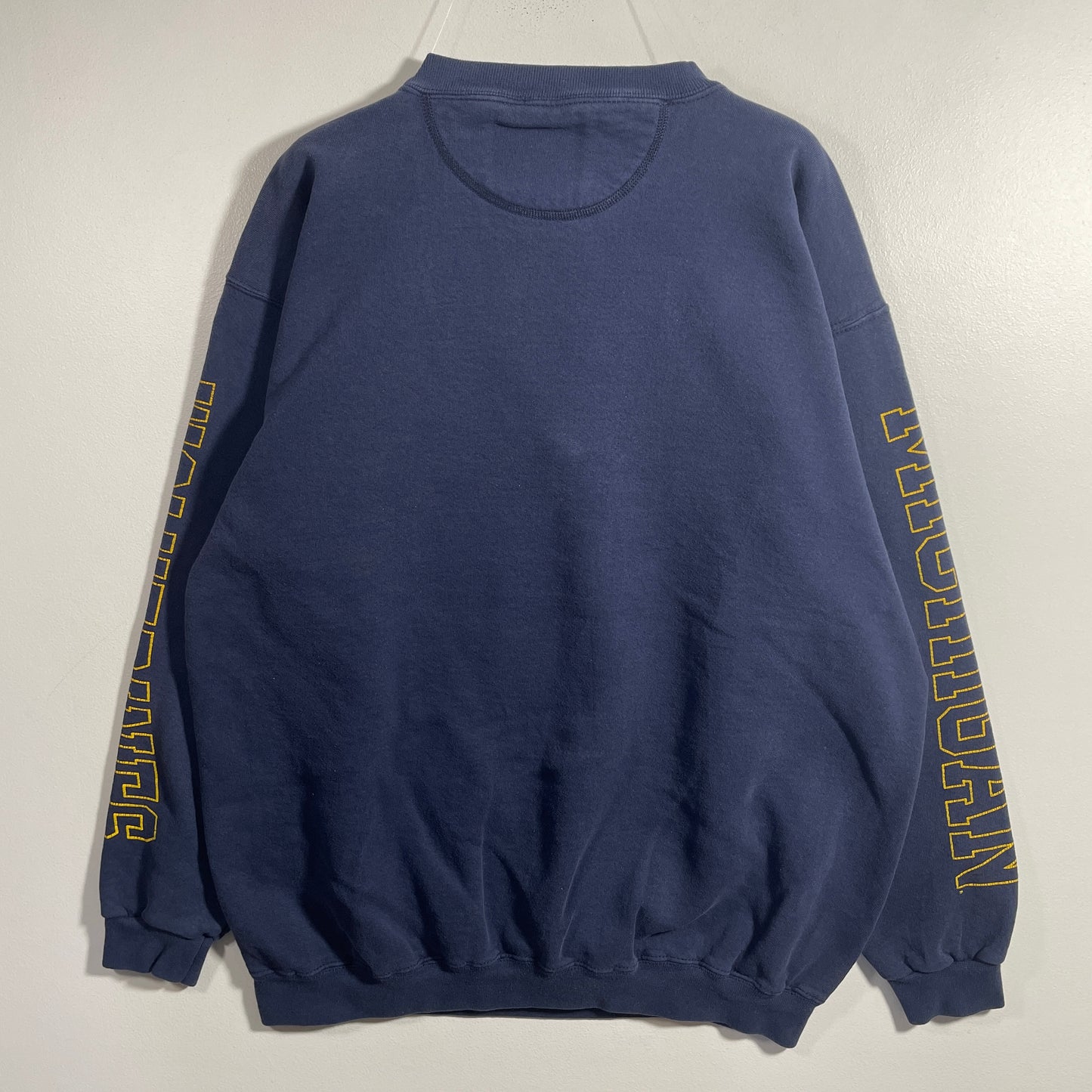 (XL) 90’s MICHIGAN WOLVERINES Vintage College Sweatshirt / A1170S