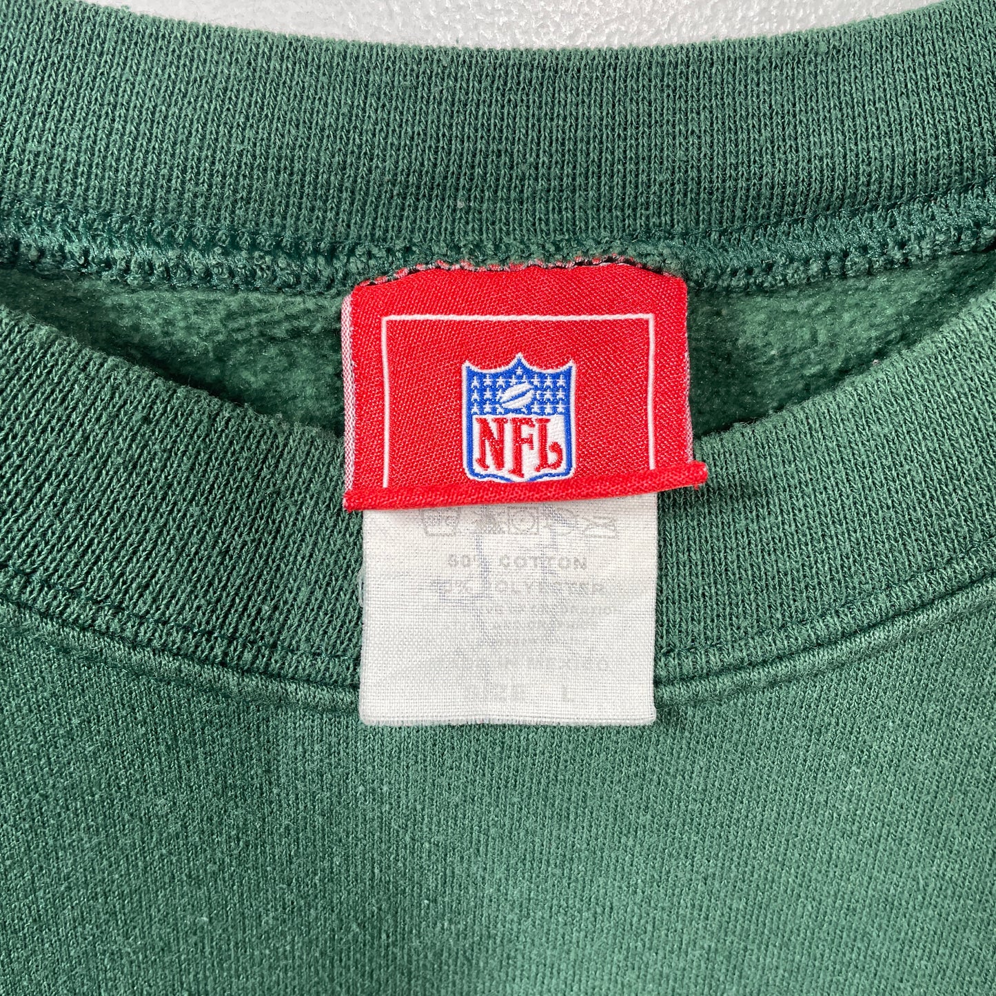 (L) Vintage NEW YORK JETS NFL Sweatshirt / A1376S