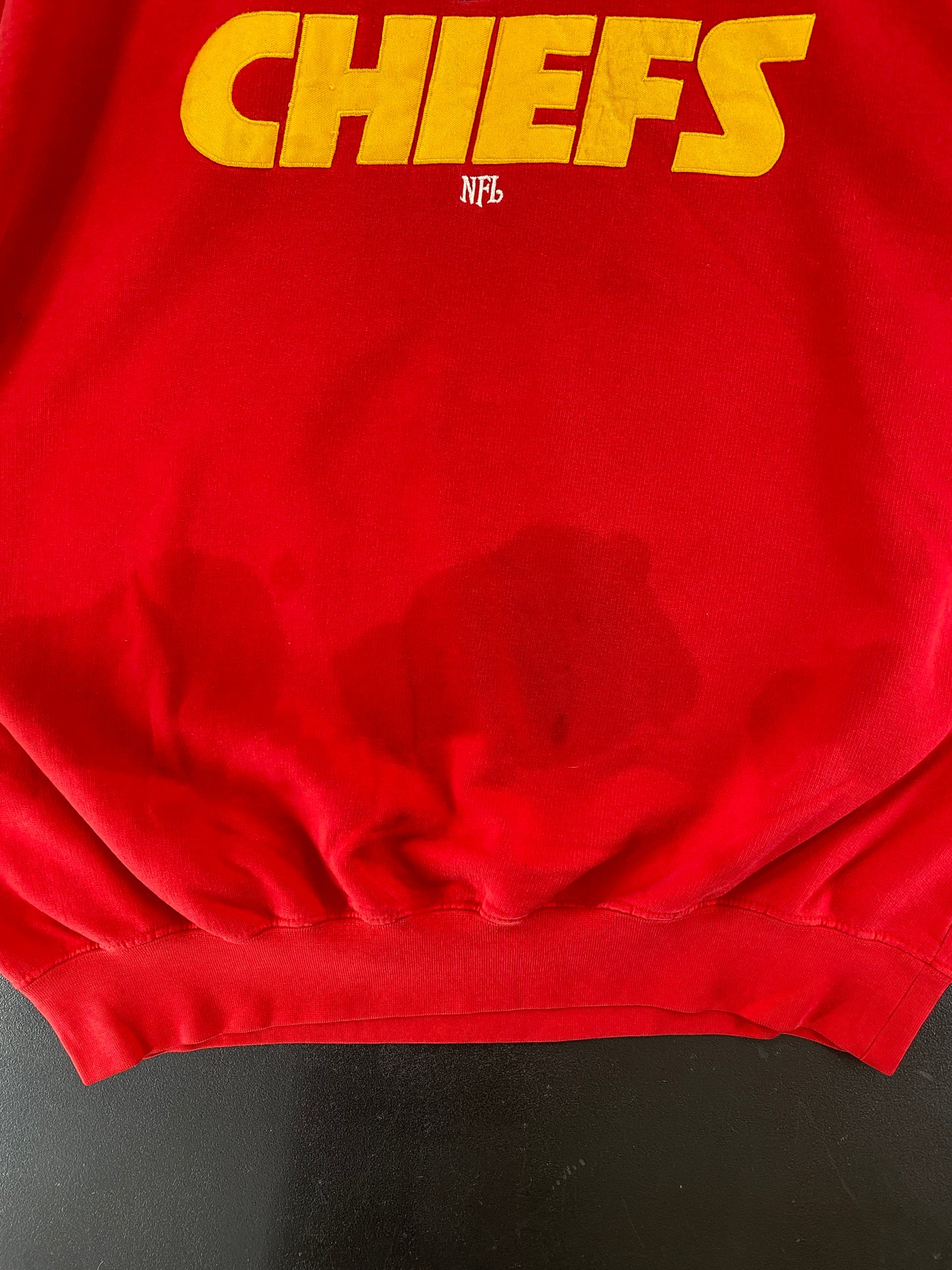 00’ KANSAS CITY CHIEFS Size Approx. L NFL Sweat-Shirt / G4649S