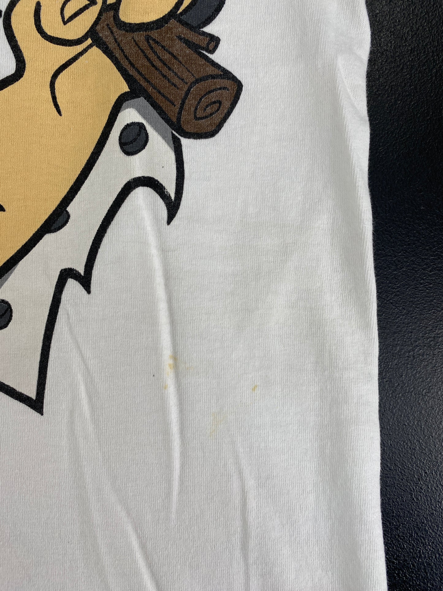 1993 THE FLINTSTONES Size No tag (Approx. XL) Vintage T-shirt / G3074T