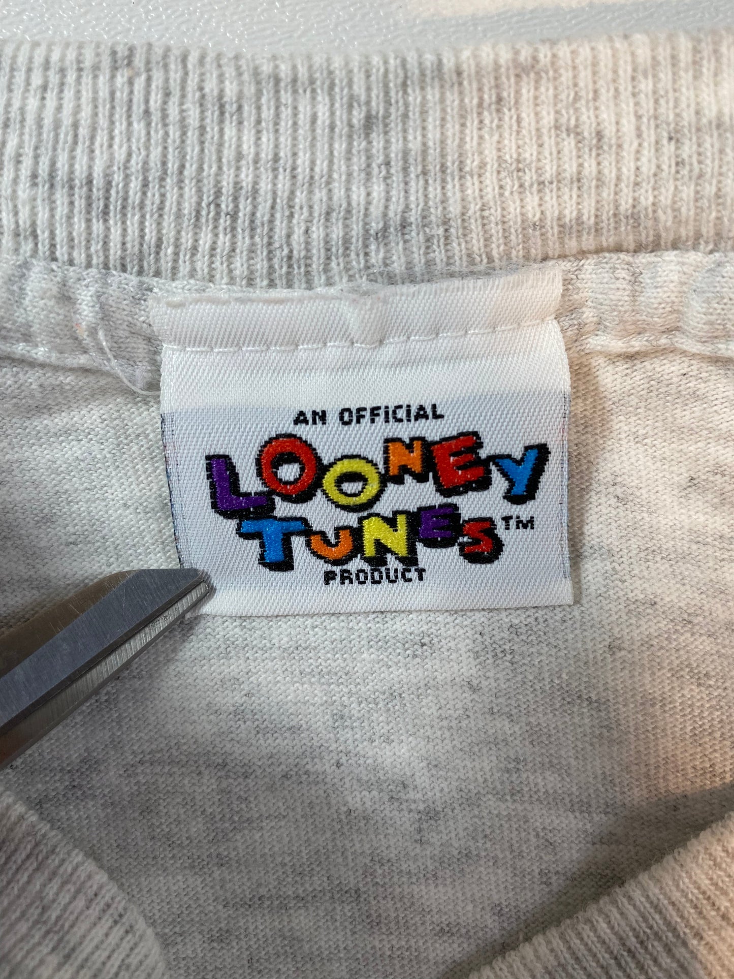 .1996 LOONEY TUNES Made in USA Size XXL Vintage T-Shirts / E9480T