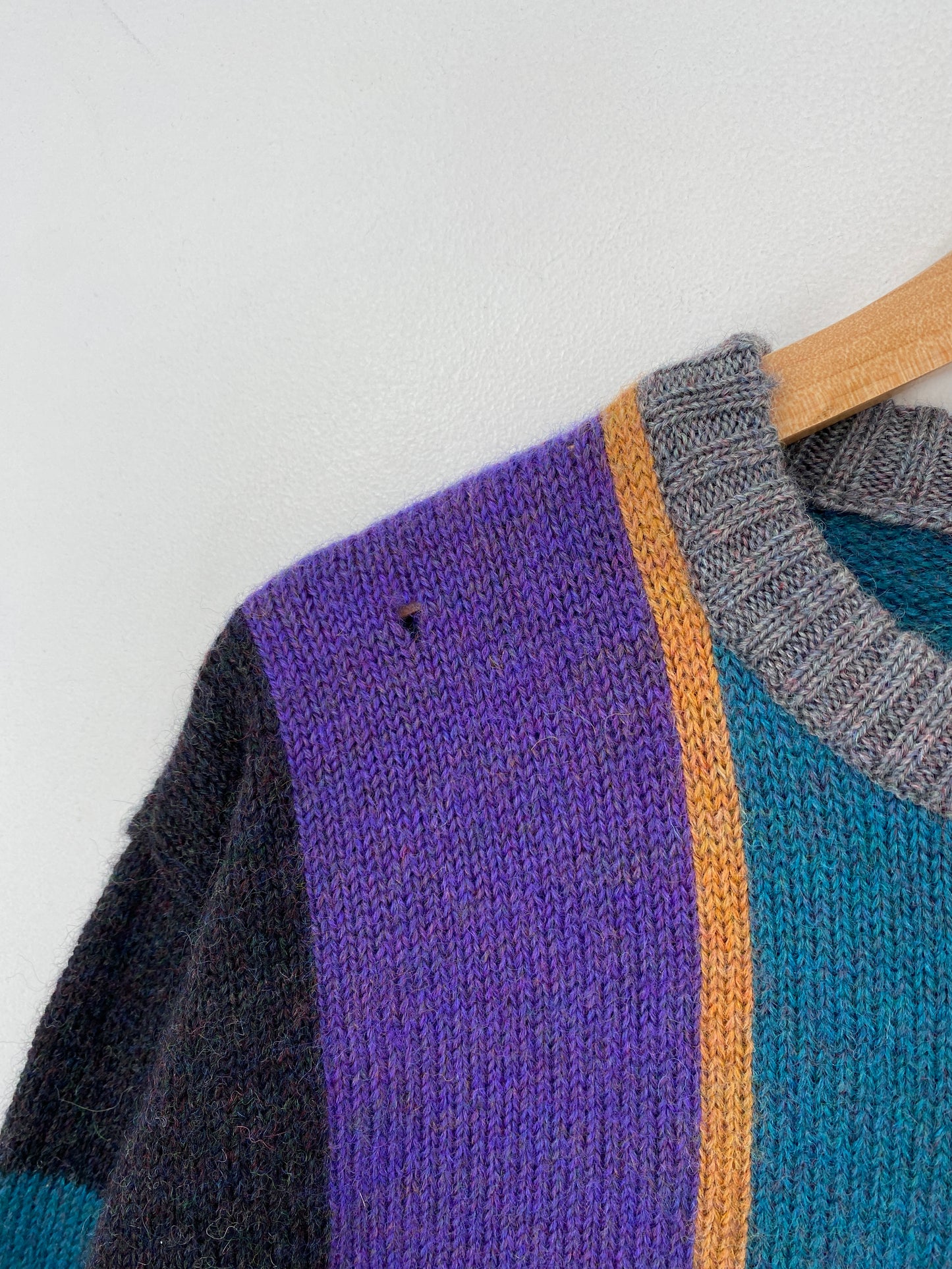 Vintage BOSTON TRADERS Size XL Wool Knit Sweater / G4826K