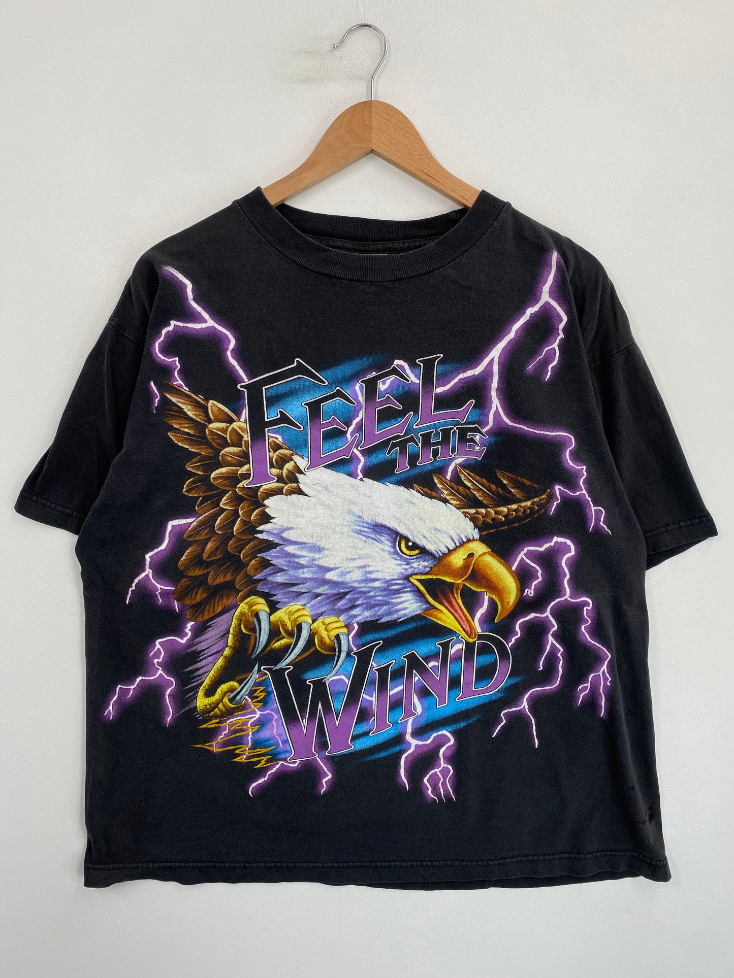 Vintage LIGHTNING EAGLE NORTON CHAMPAGNE Size XL T-Shirt / G6319T