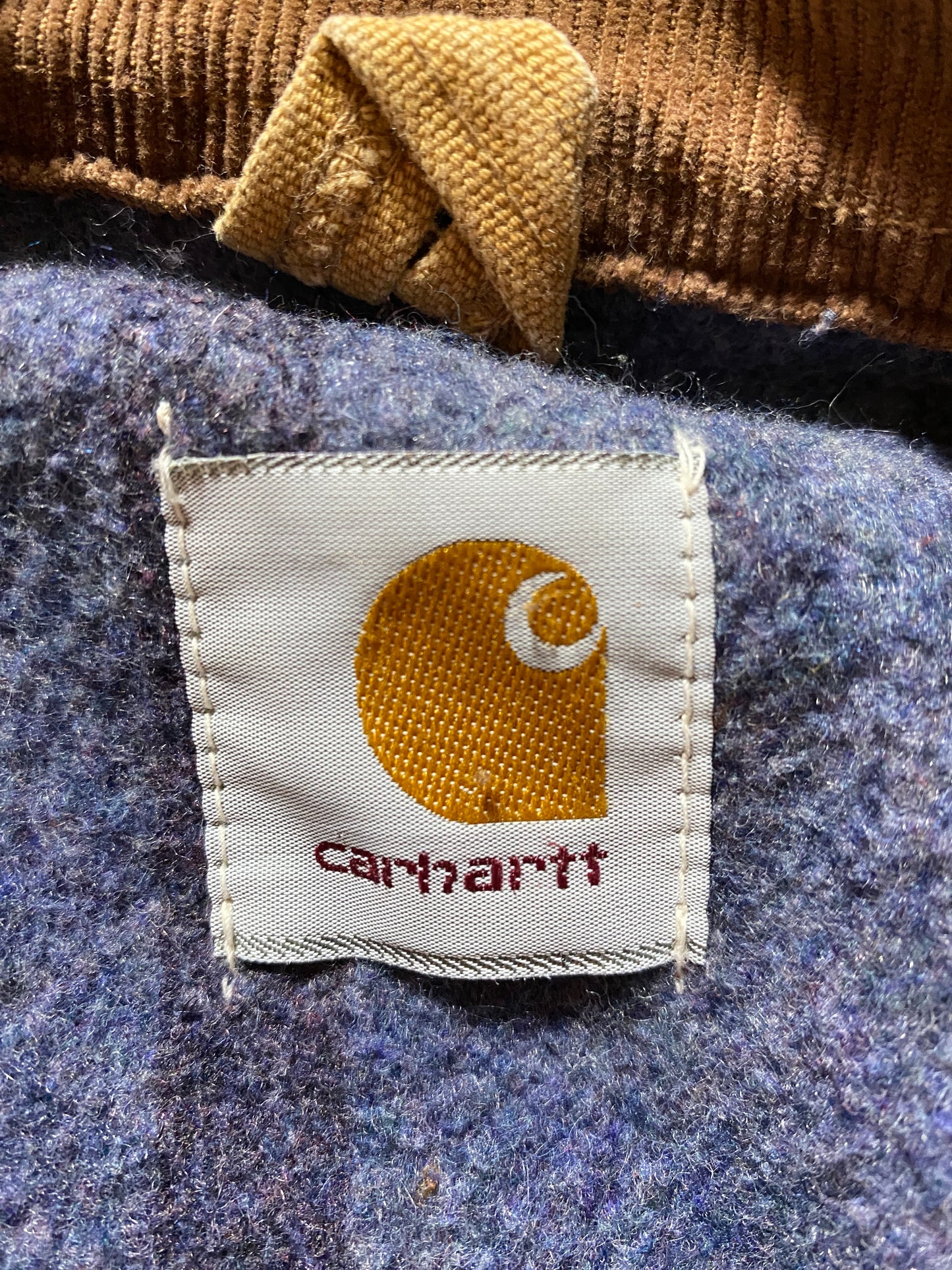 .Vintage CARHARTT DETROIT Size Approx. M Duck Jacket / G1362J