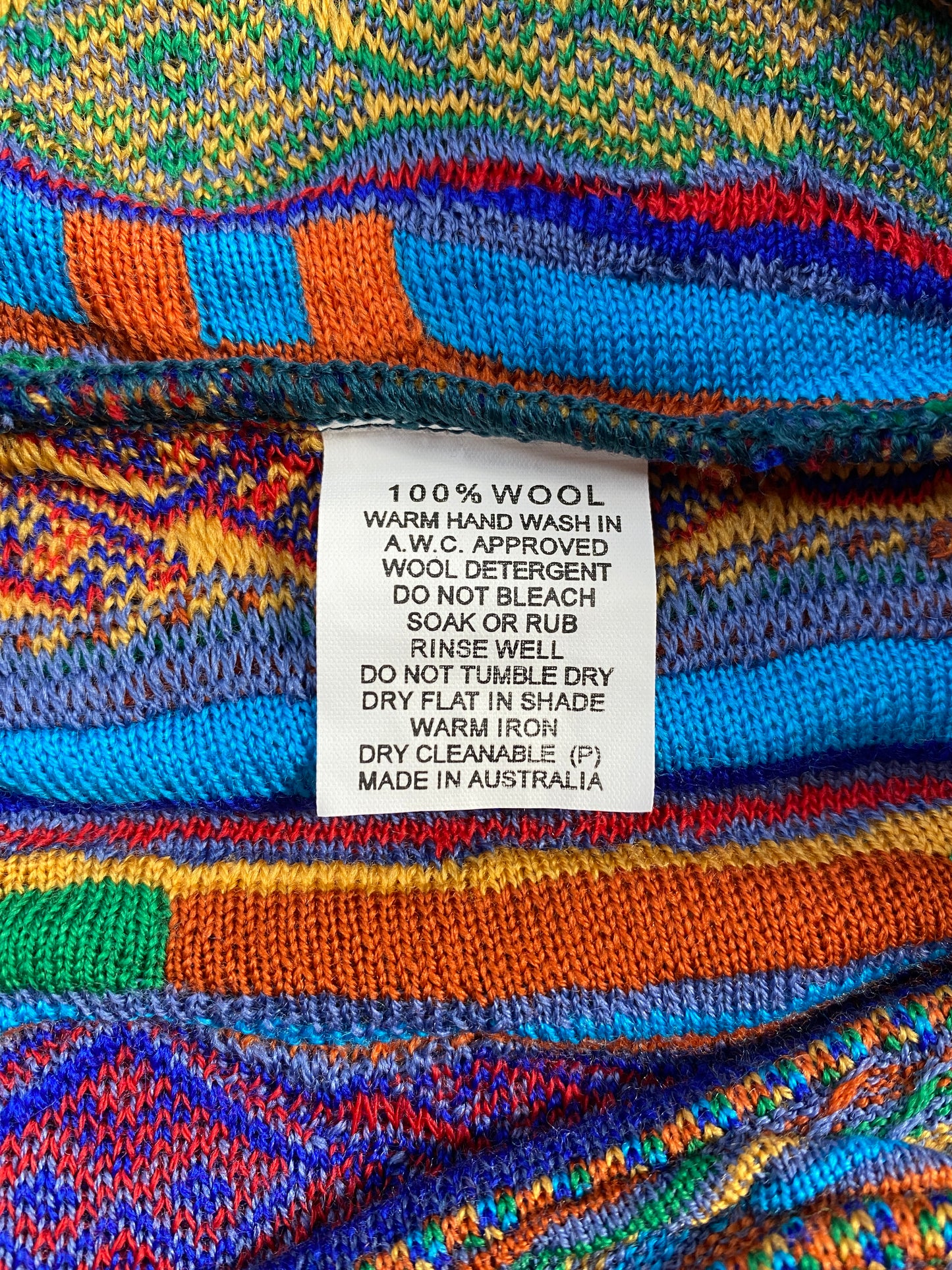 Vintage 3D-COOGI STYLE Size M Cotton Knit Sweater / F6610K