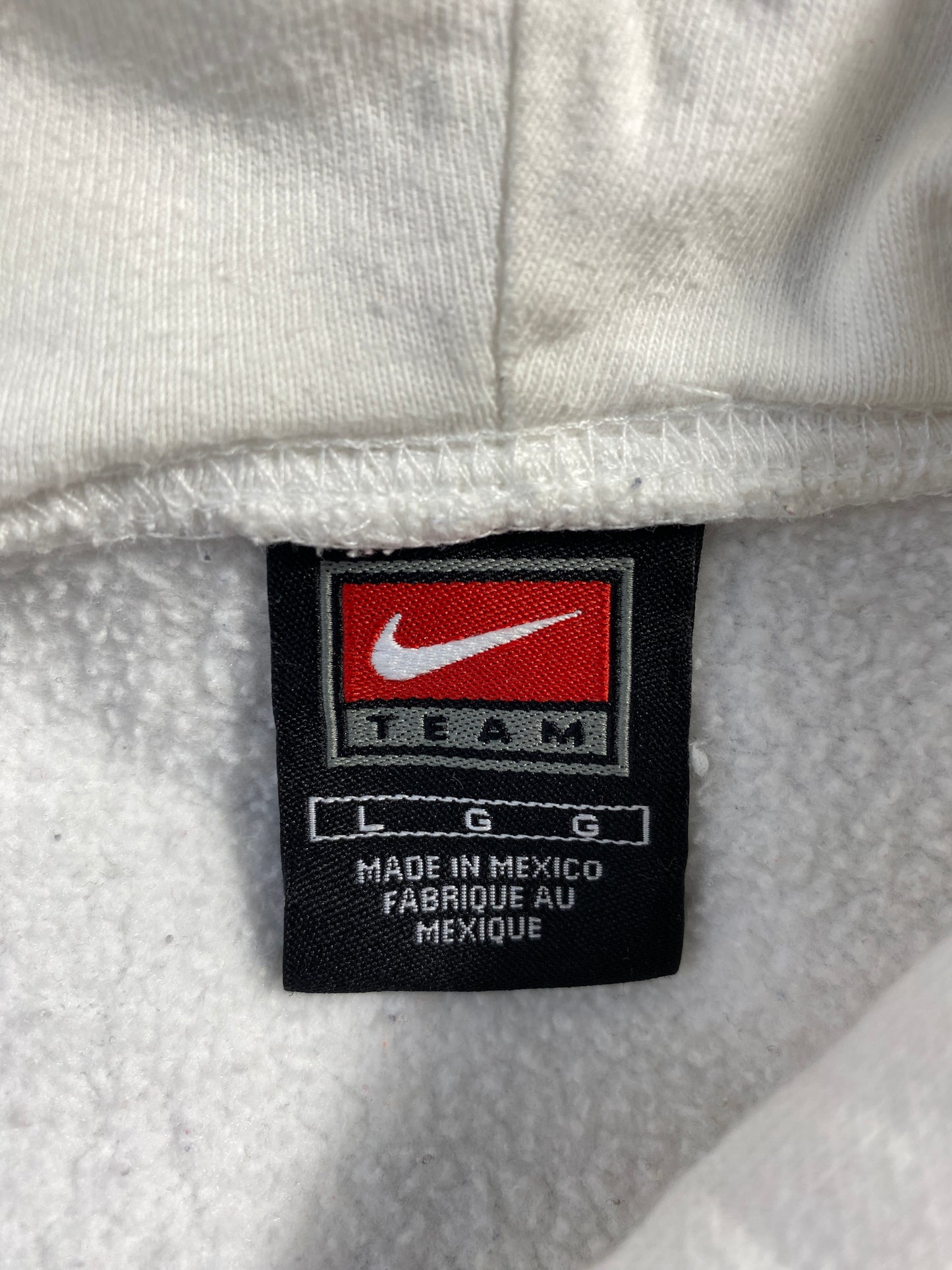 00' NIKE x TEXAS Size L Vintage College Hoodie Sweat-Shirt / F6781S