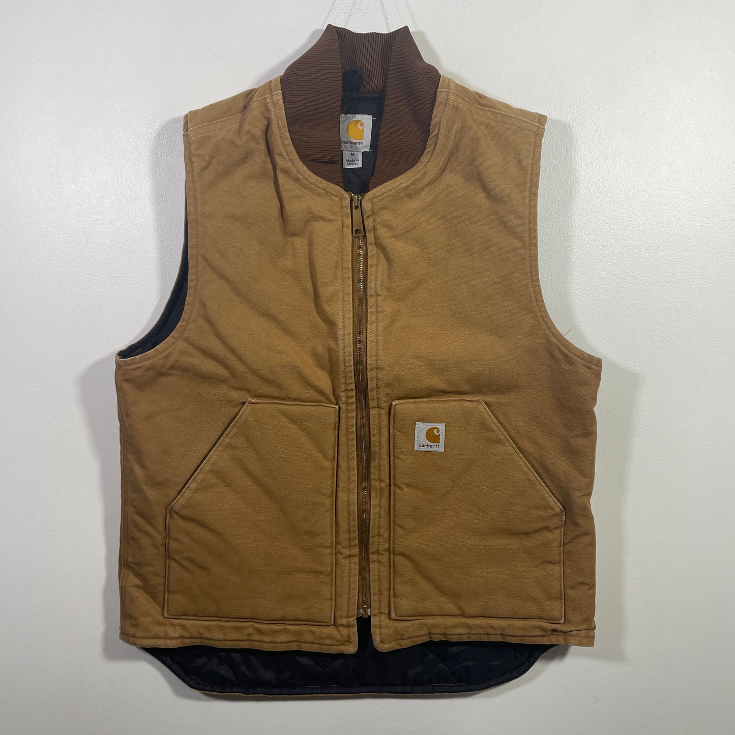(M) Vintage CARHARTT Duck Vest Jacket / A0893J