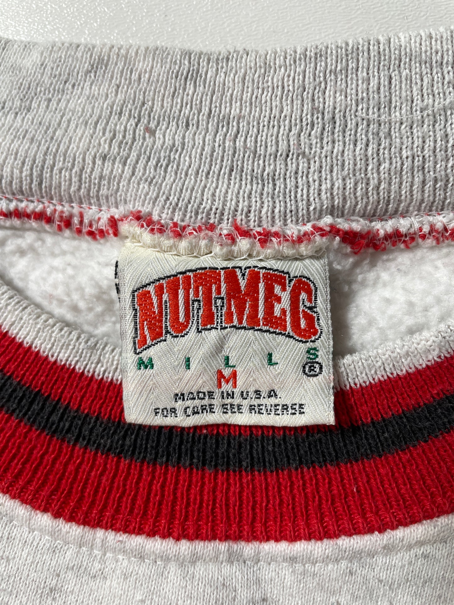 1994 OHIO STATE BUCKEYES Made in USA Size M Vintage College Sweat-shirt / F4218S