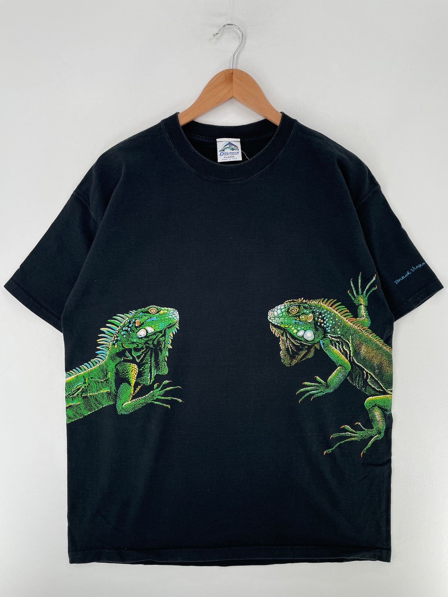 90's CHAMELEON Made in USA Size XL Vintage T-Shirt / G2905T