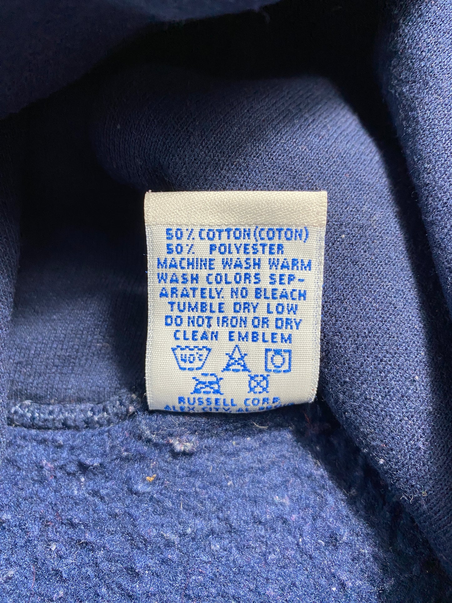 90's RUSSELL x AUBURN Made in USA Size M Vintage College Hoodie Sweat-shirt / F6706S