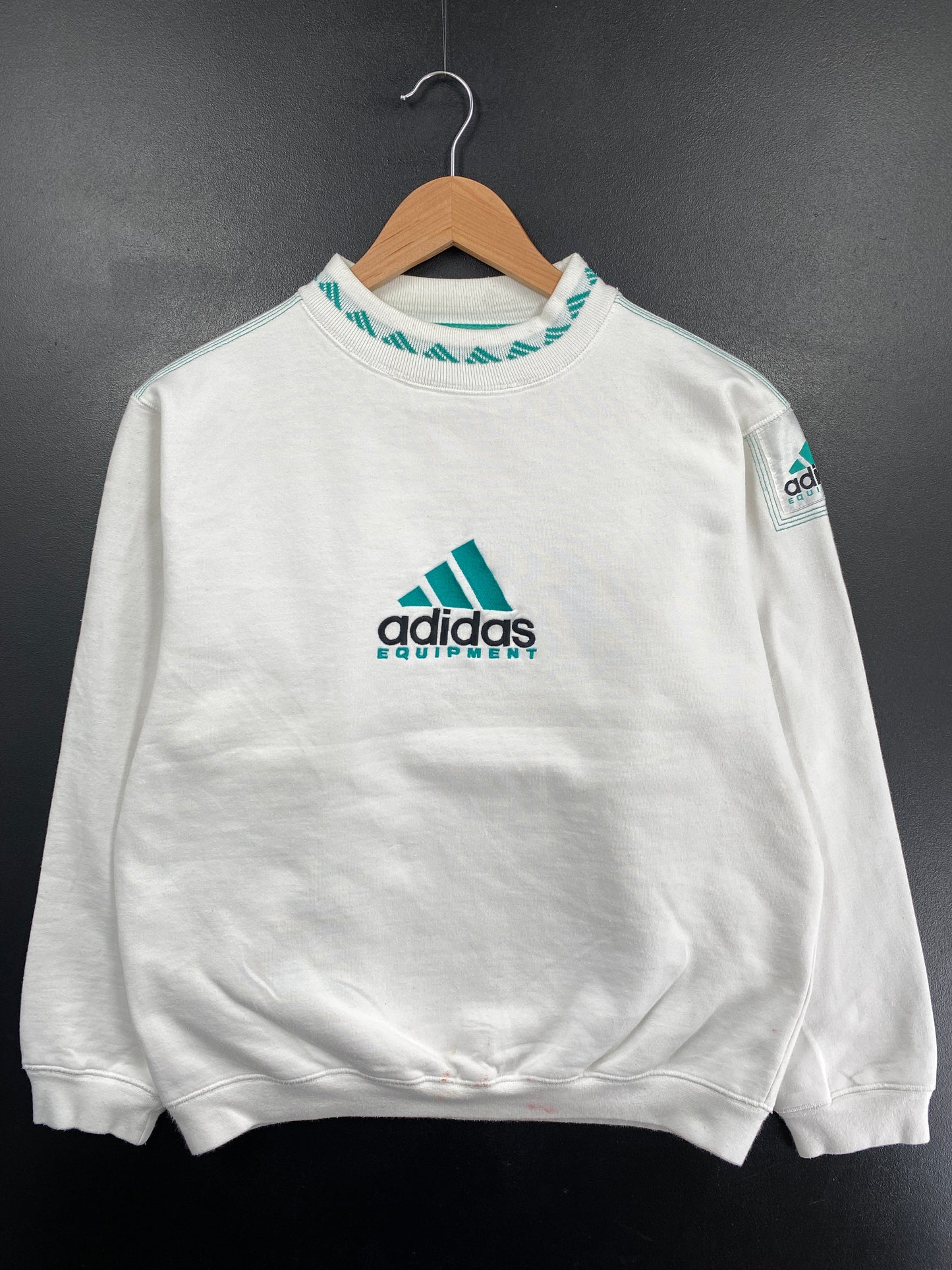 90's ADIDAS EQUIPMENT Size S Vintage Sweat-shirt / G6169S