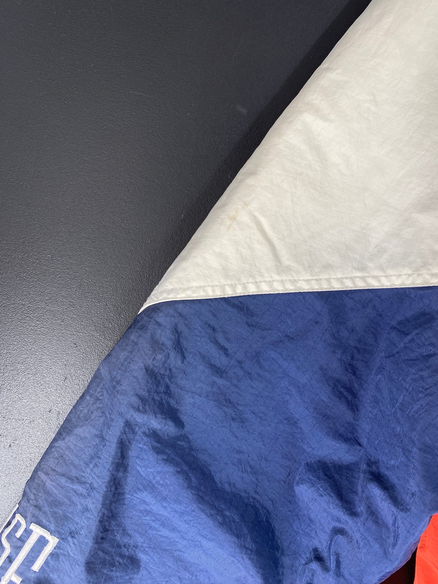 90’s NIKE x SYRACUSE Size L Padded Nylon Jacket / F4521N