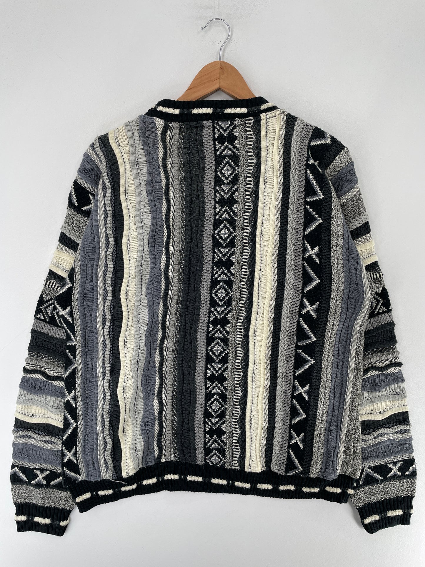 Vintage COOGI Style Made in USA Size M Acrylic Knit Sweater / F2871K