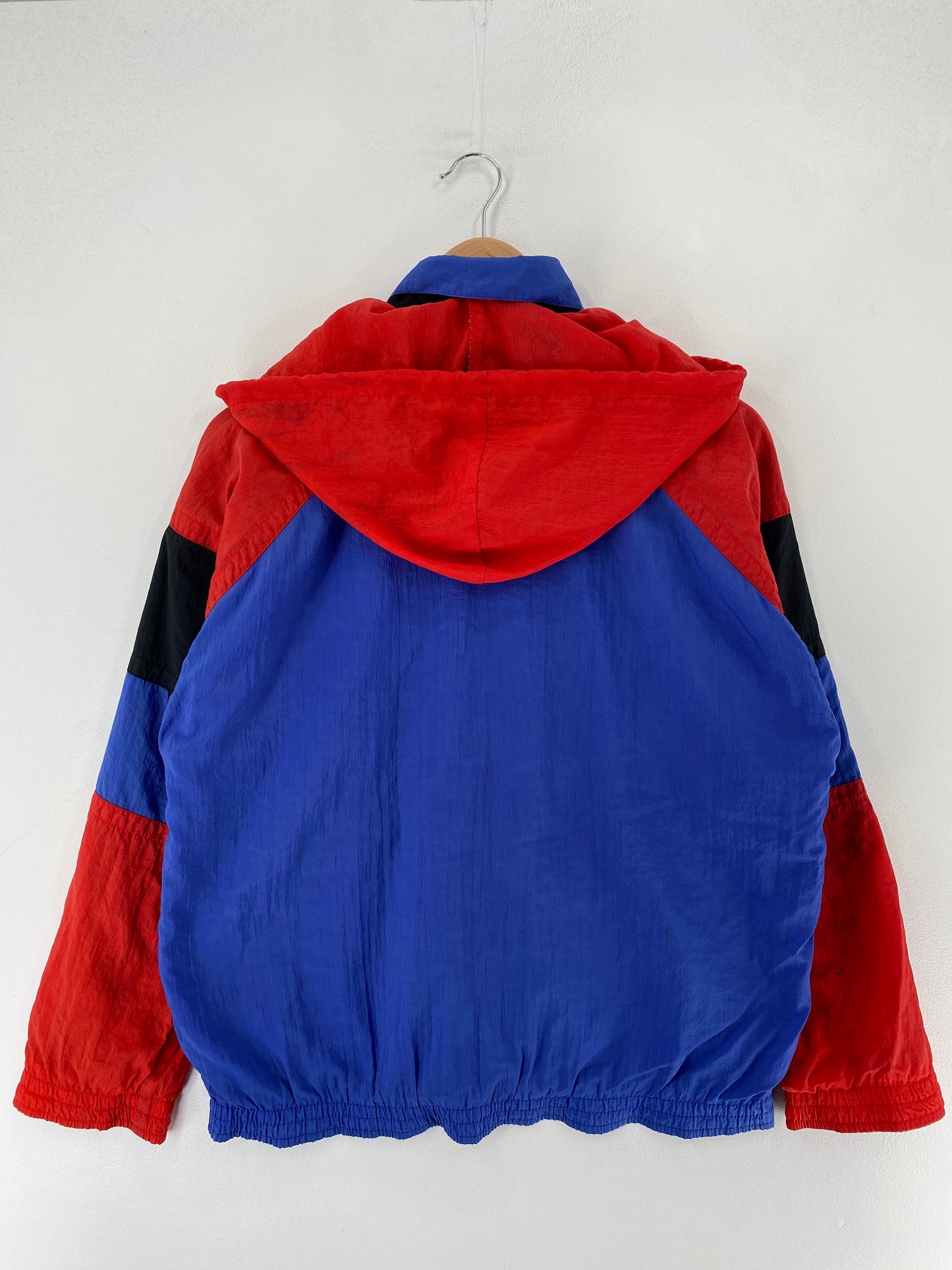 90's NIKE Size Approx. Boys L Vintage Zip-up Nylon Hoodie Jacket/ F3481N