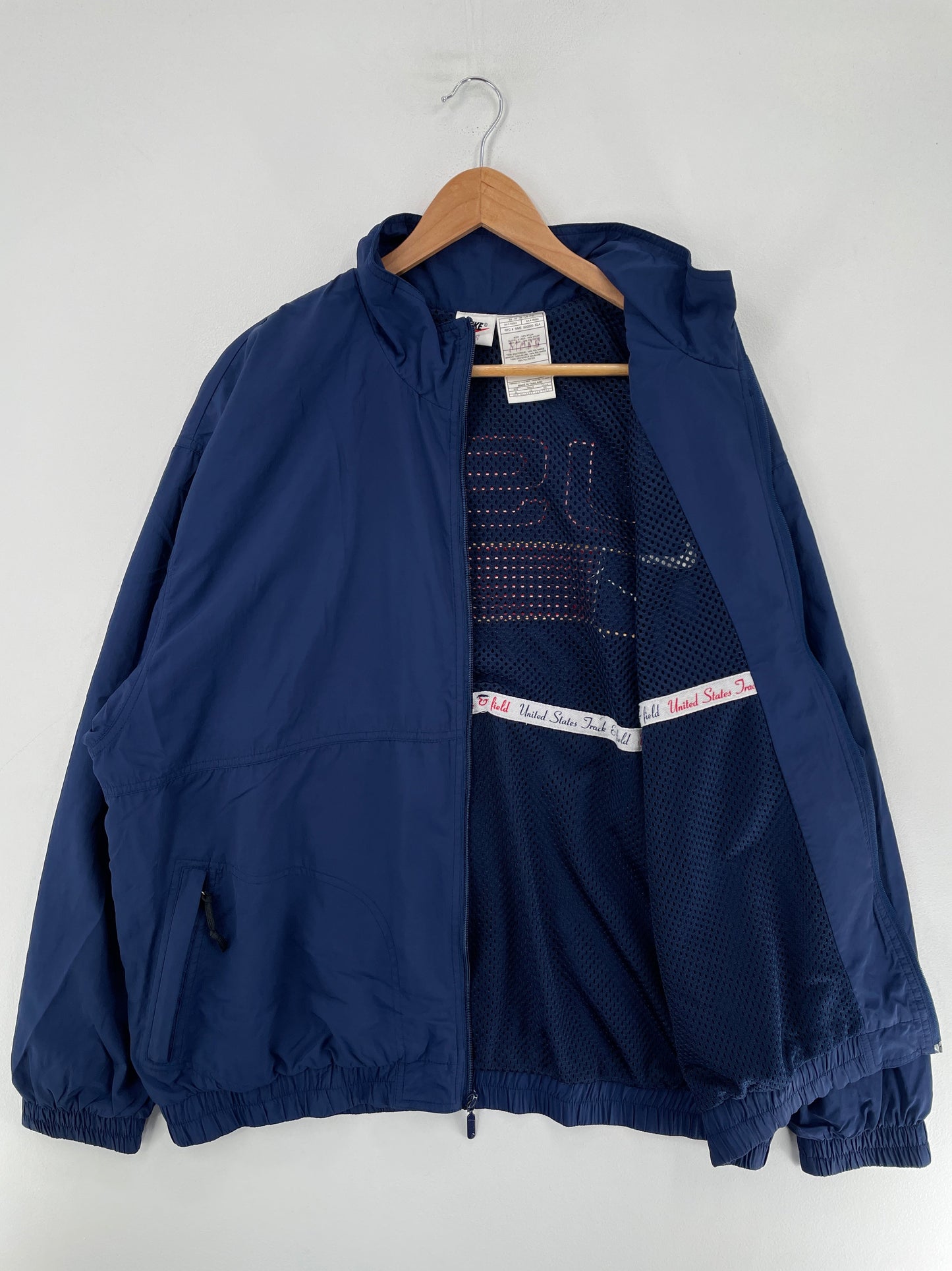 90's NIKE Size XL Vintage Nylon Zip-up Jacket / F9749N