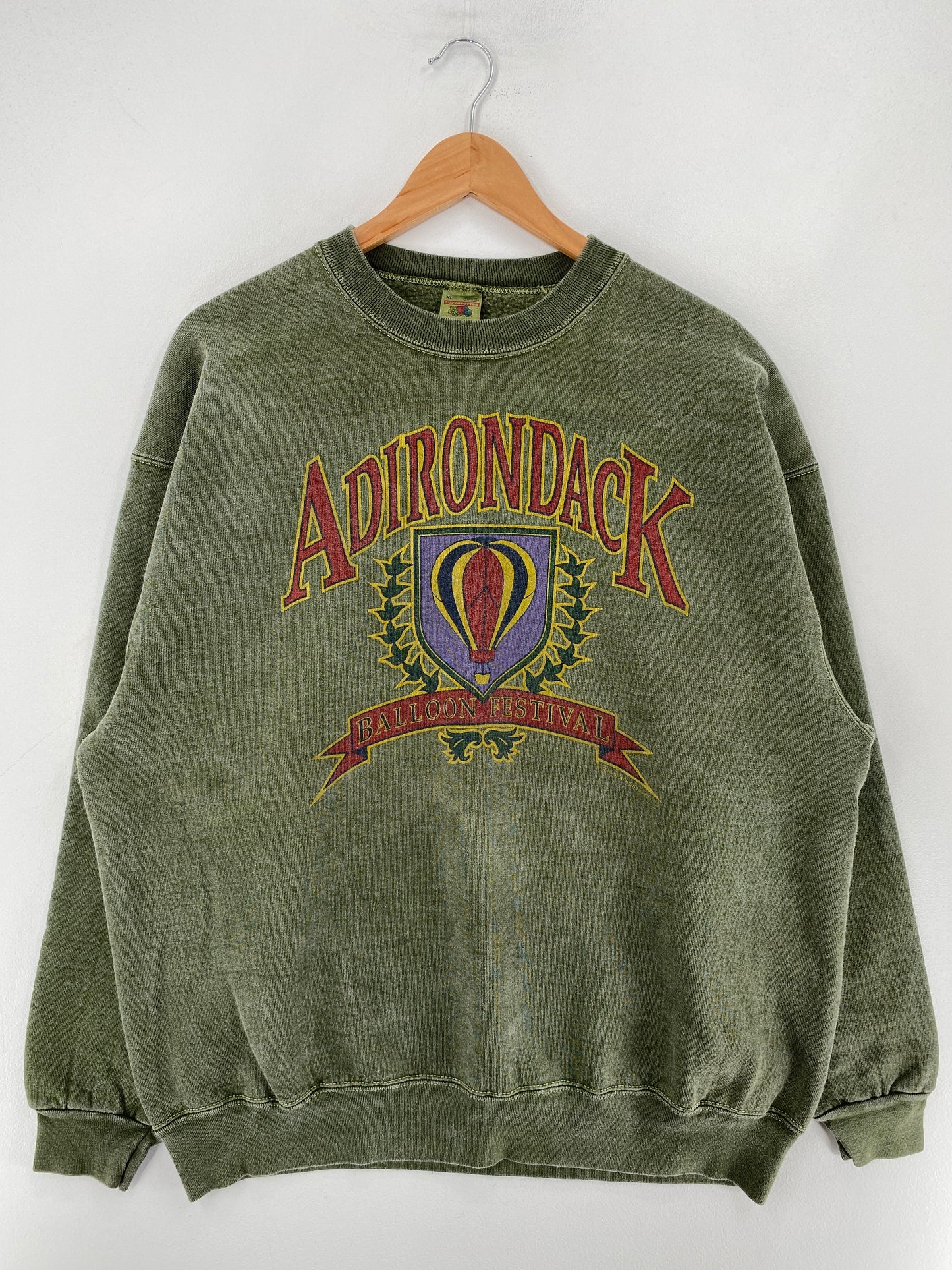 90's ADIRONDACK Made in USA Size XL Vintage Sweat-shirt / G2159S