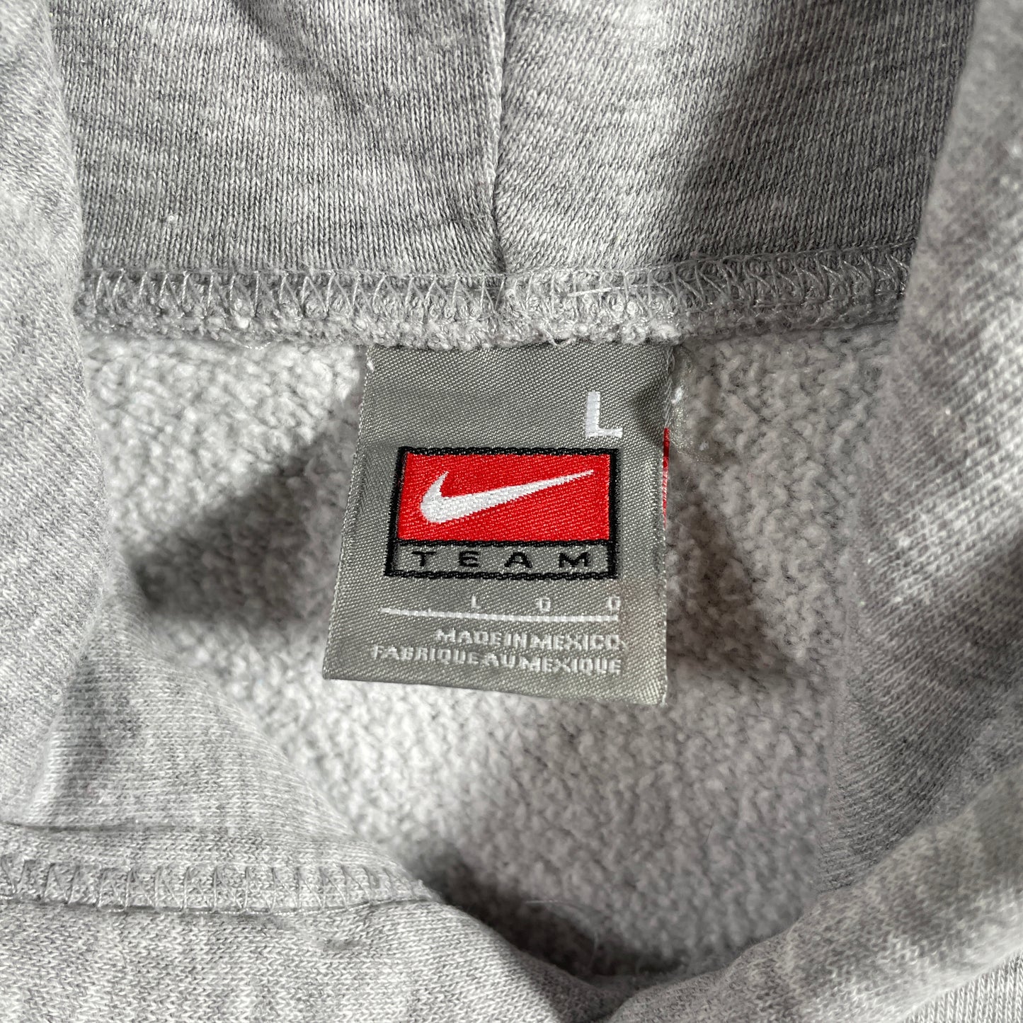 (L) 00' NIKE X CLEMSON Vintage College Hoodie Sweatshirt / A1128S