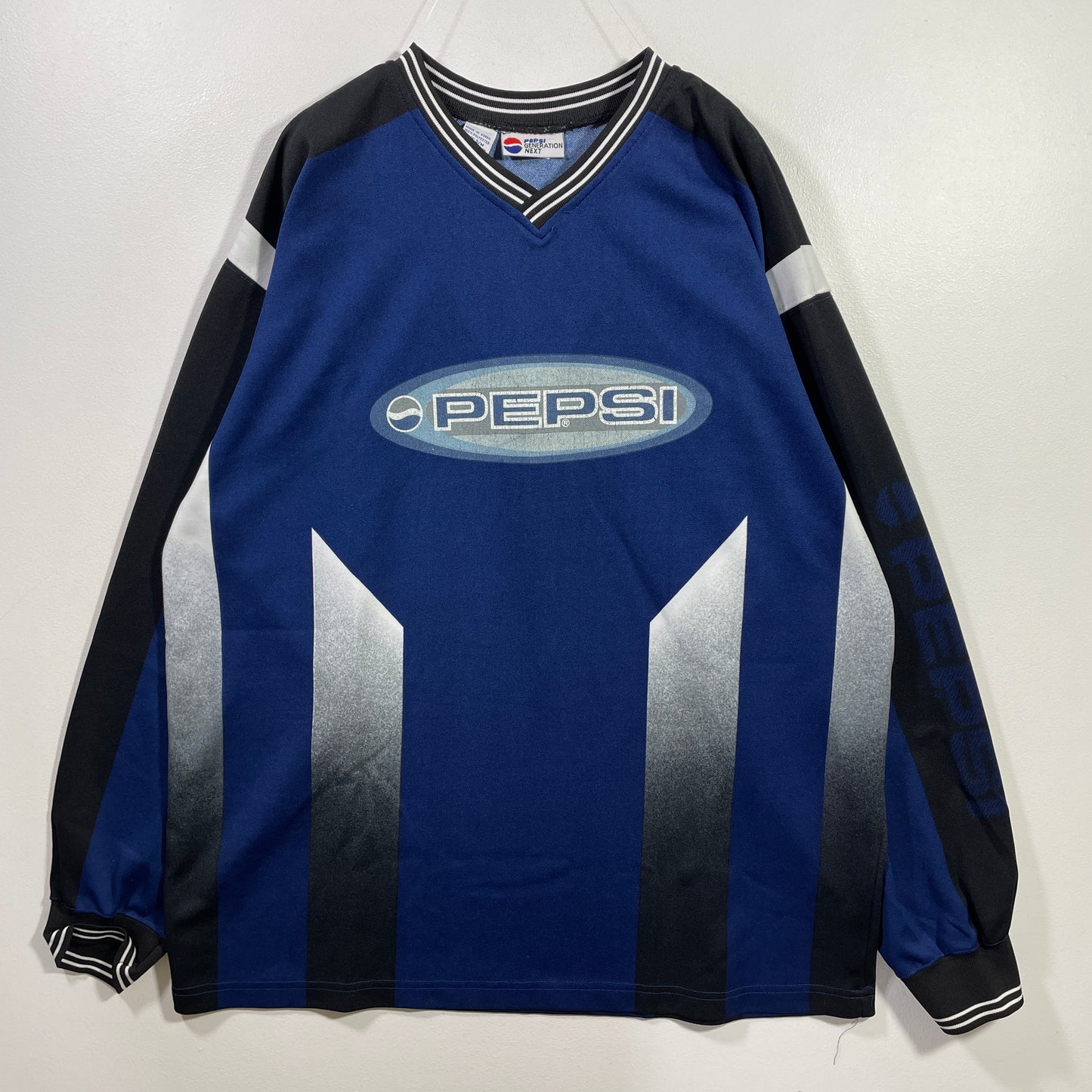 (S/M) 90’s PEPSI Long sleeve Jersey / A0908T