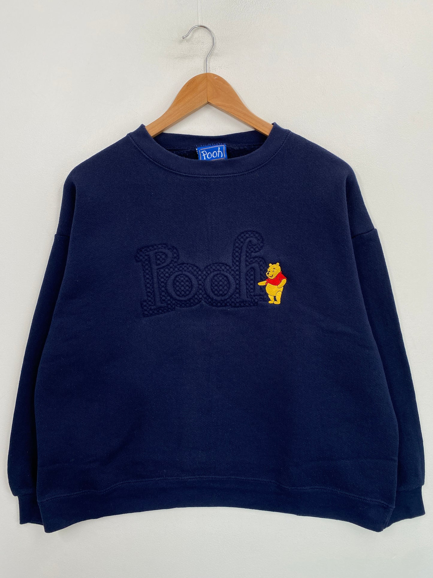 00' DISNEY POOH Size No Tag (Approx.XL) Vintage Sweat-Shirt / G5823S