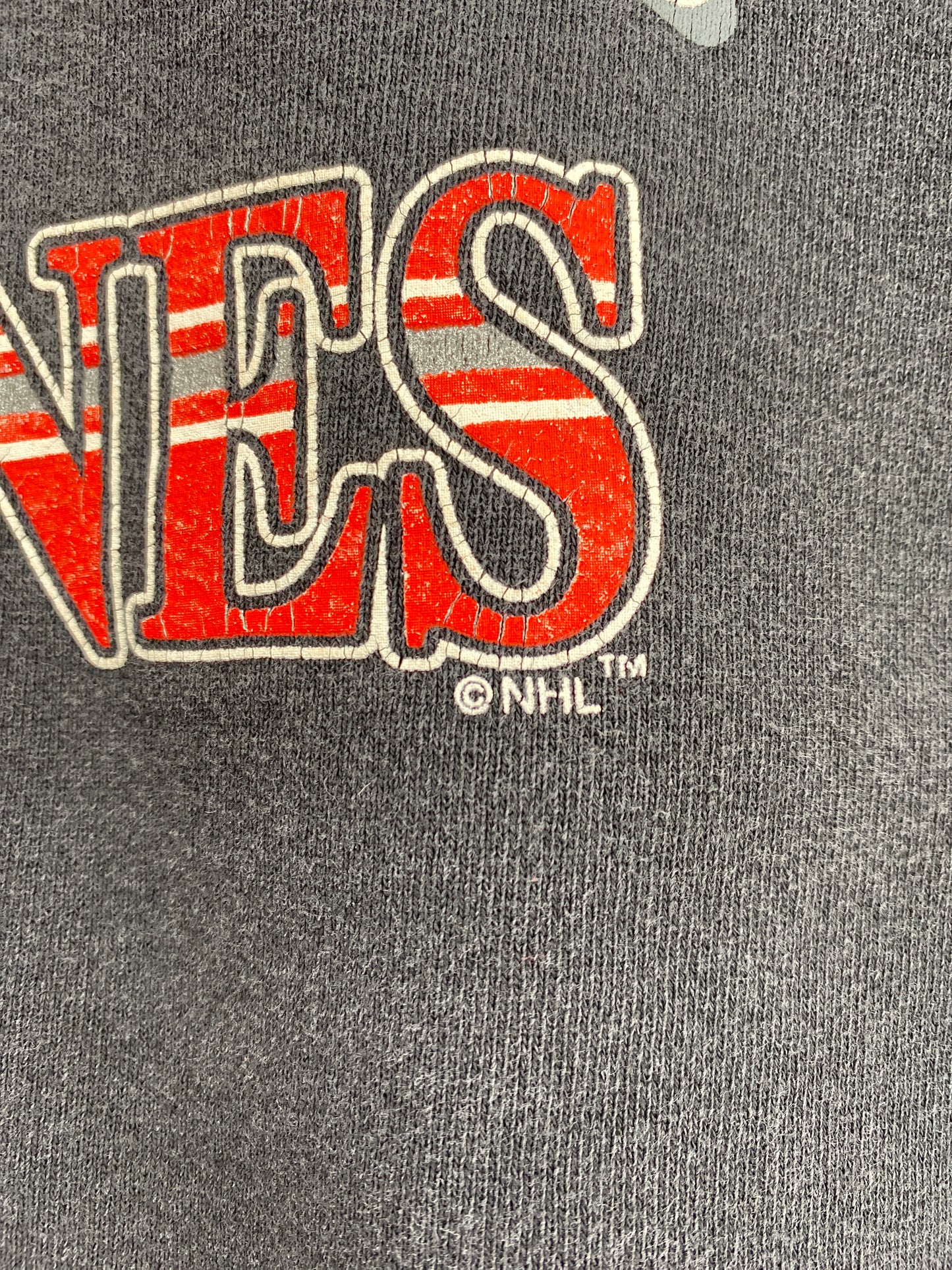 90's STARTER x CAROLINA HURRICANES Made in USA Size L Vintage NHL Sweat-Shirt / G1799S