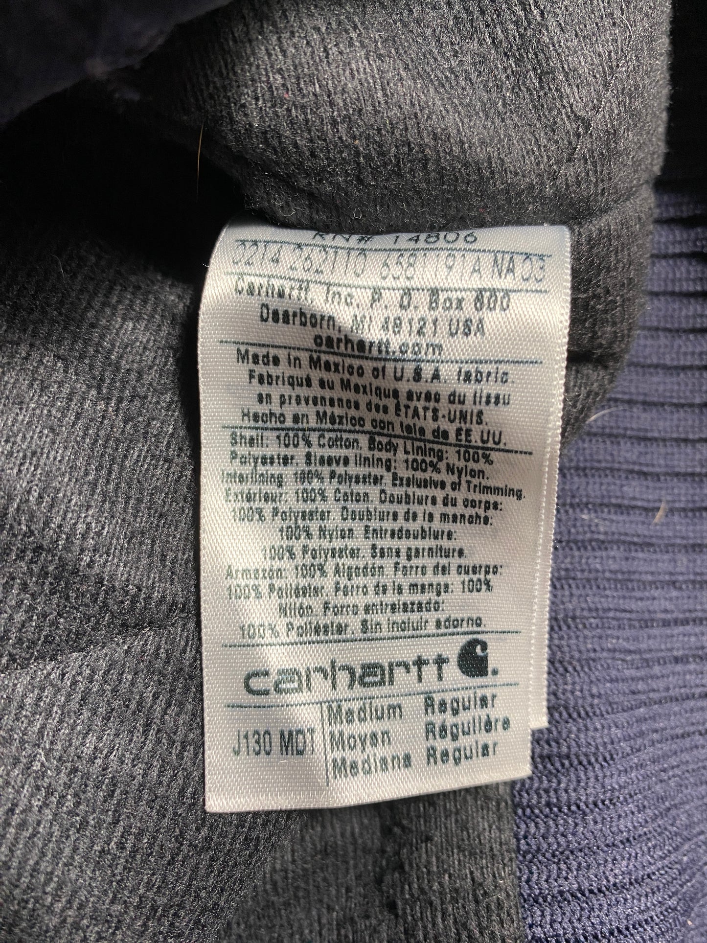 Vintage CARHARTT Size M Duck Jacket / G3463J