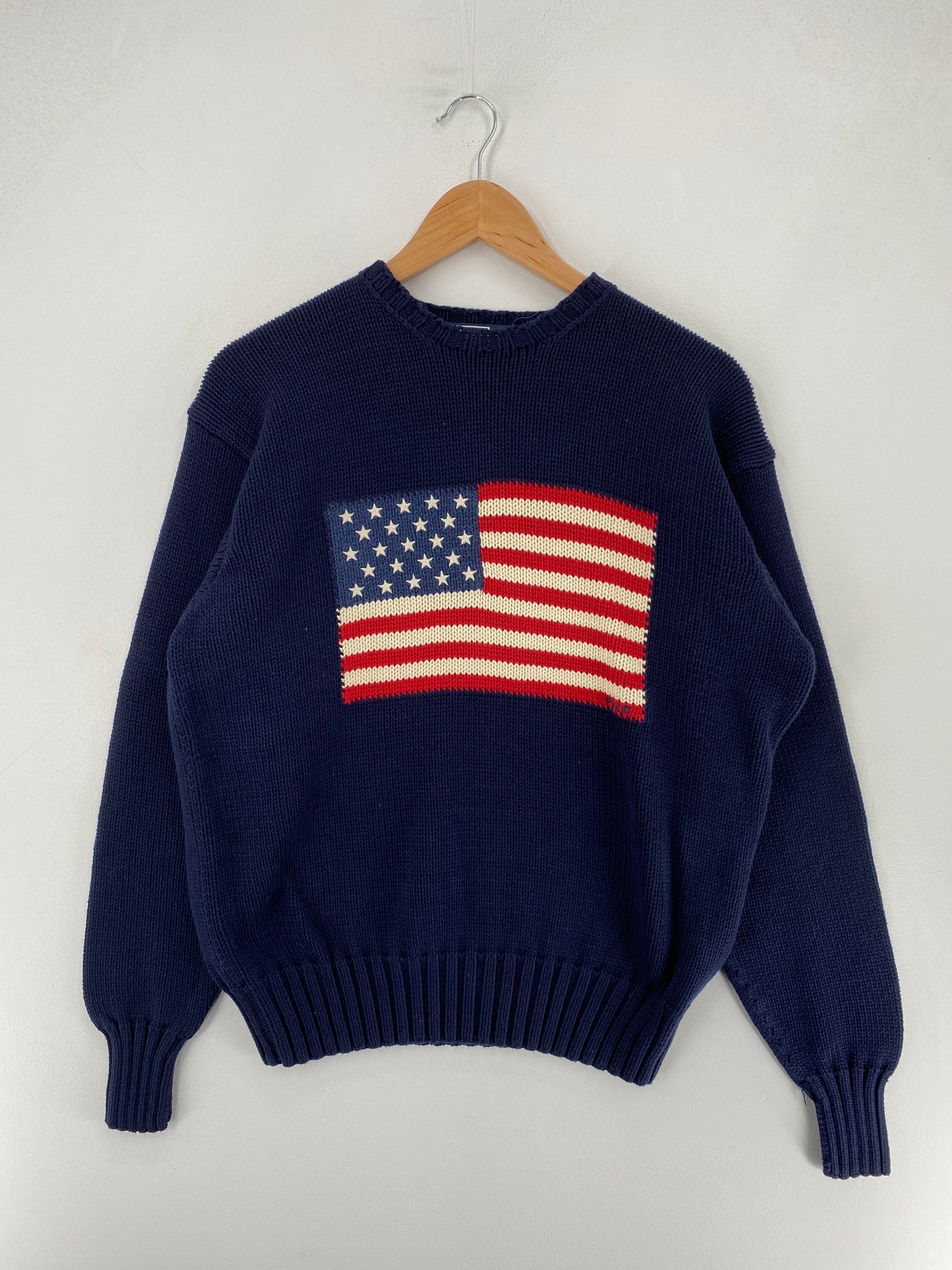 90’s POLO RALPH LAUREN Size L Cotton Knitwear / F3840K