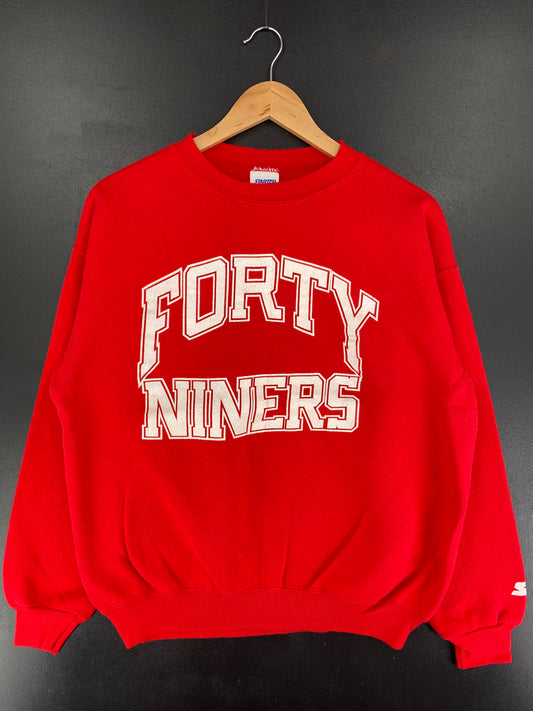 Early 90's STARTER x FORTY NINERS Made in USA Size L Vintage NFL Sweat-shirt / F1436S