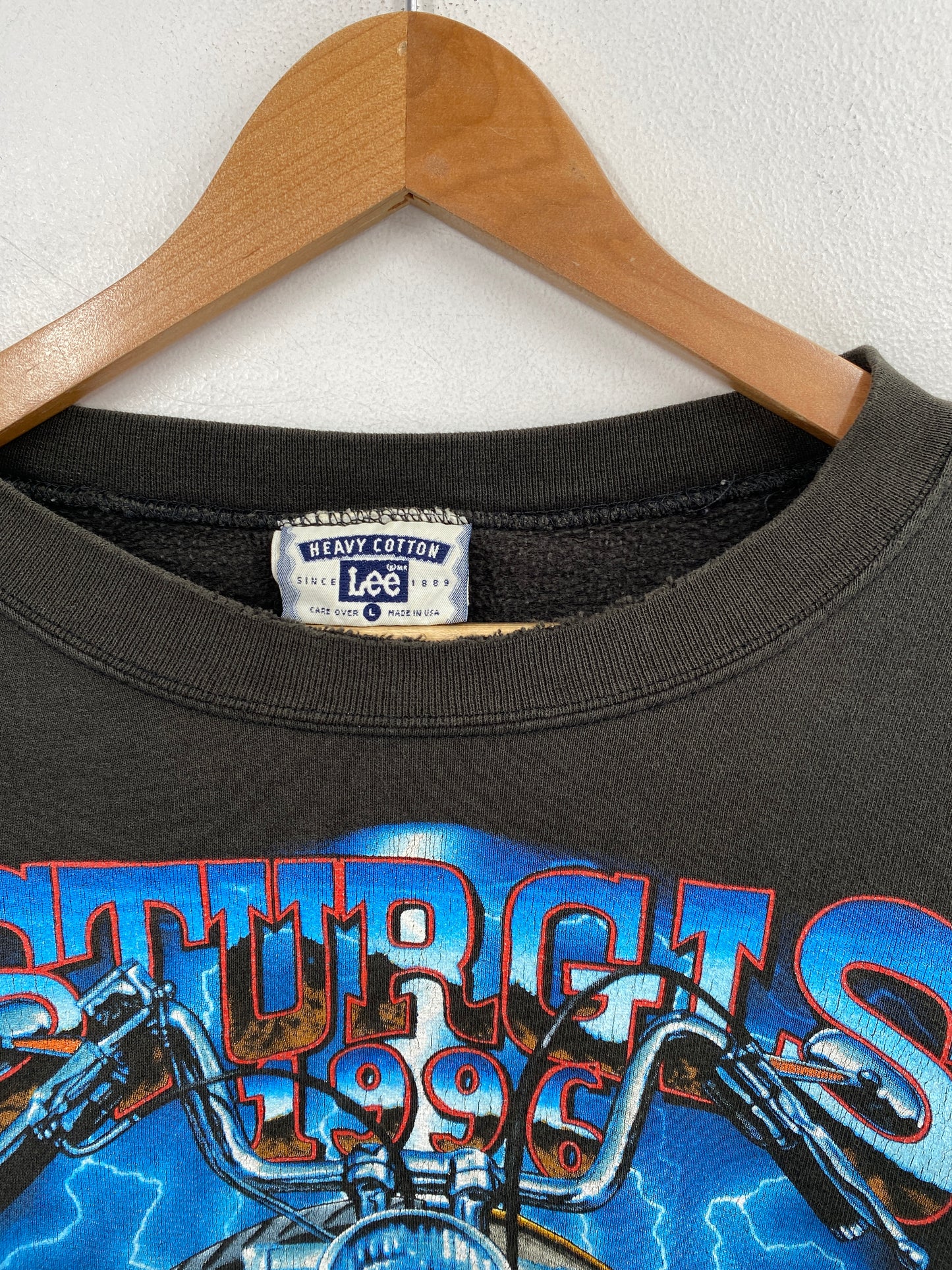 1996 STURGIS Made in USA Size L Vintage Sweat-Shirt / G6190S