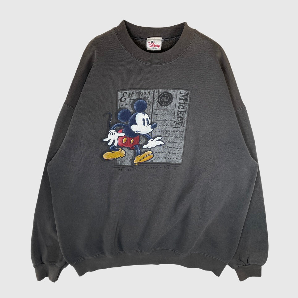 (XL) 00's DISNEY MICKEY Sweat-shirt / A0005S