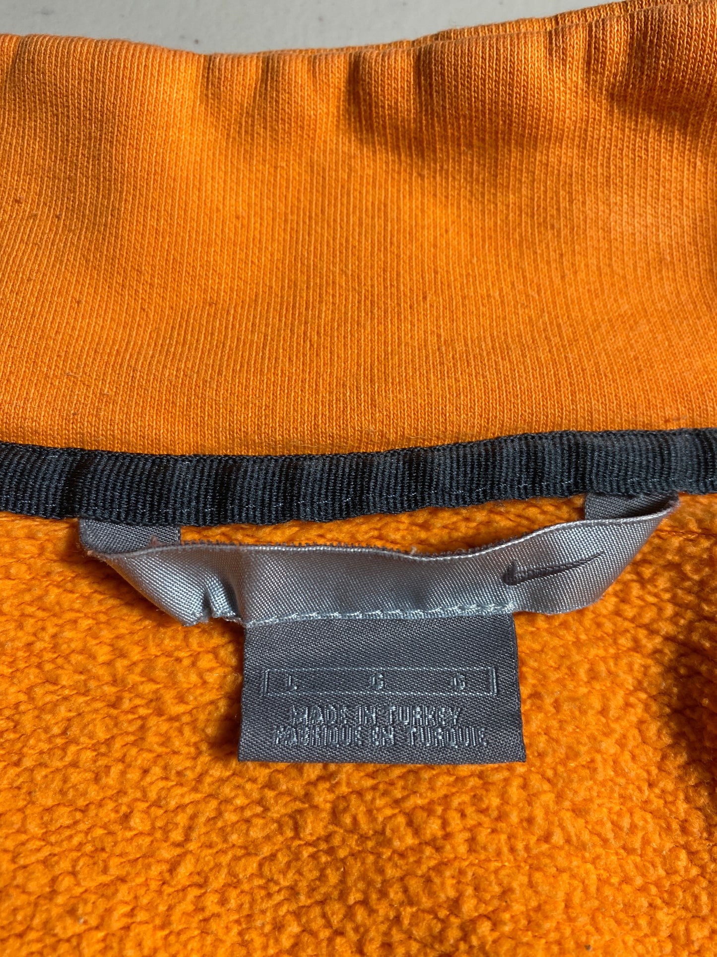 00' NIKE Size L Vintage Half Zip Sweat-shirt / G6126S